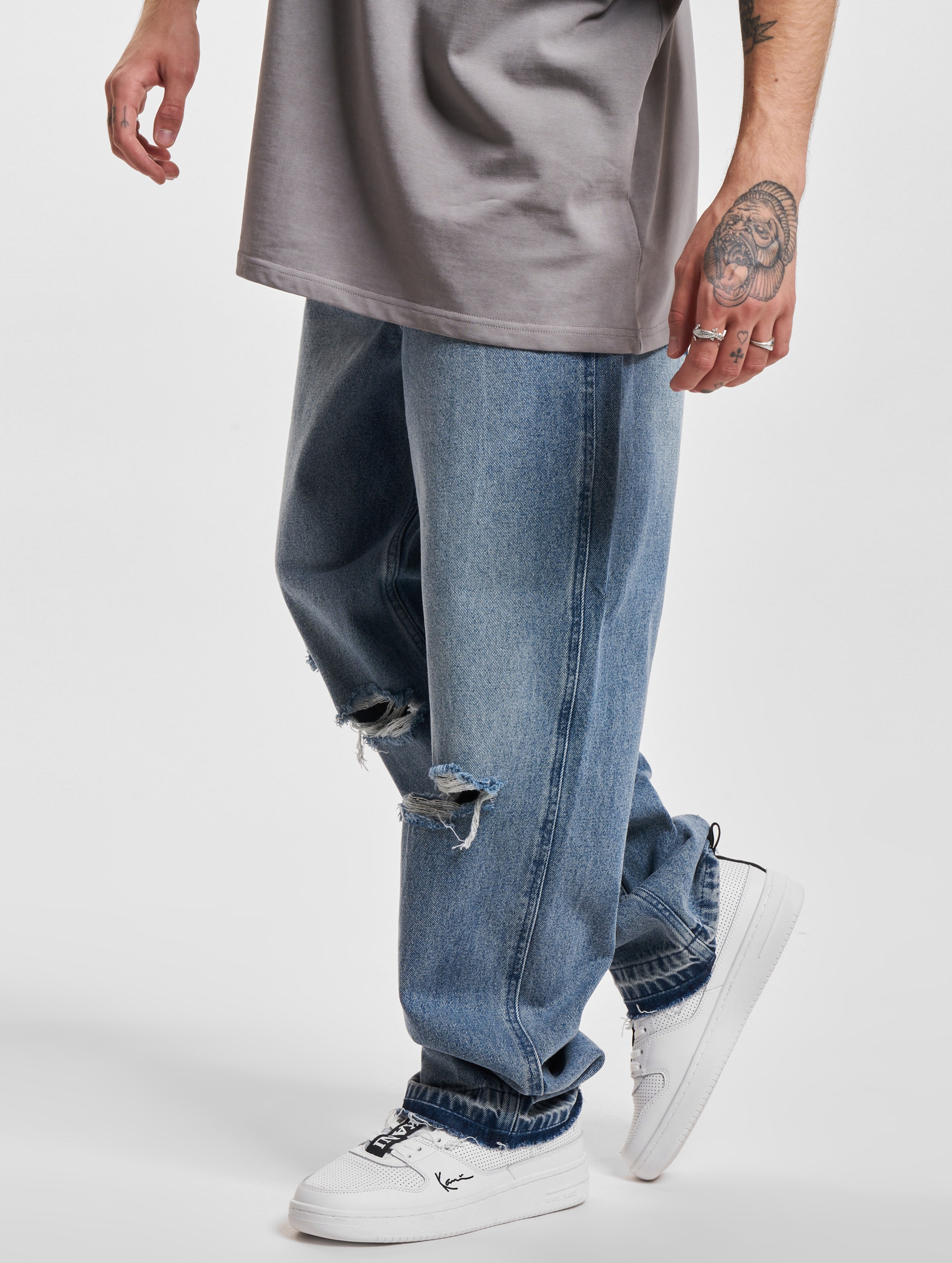 Karl Kani OG Distressed Five Pocket Denim Baggy