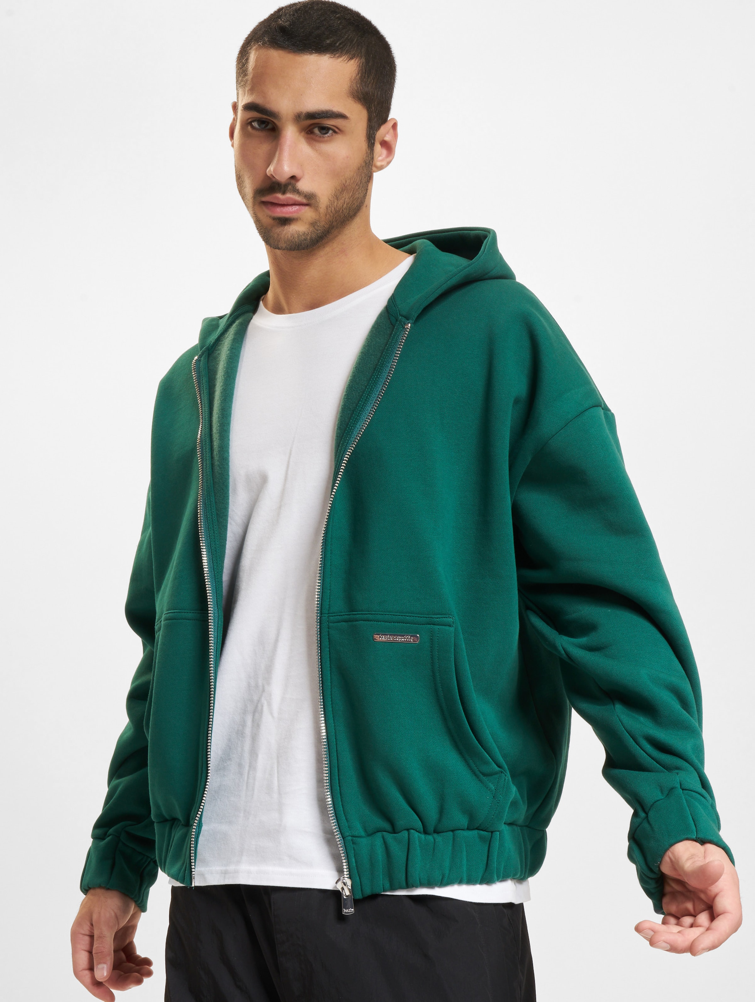 Bazix Republiq Super Heavy Blank Zip-Hoodie
