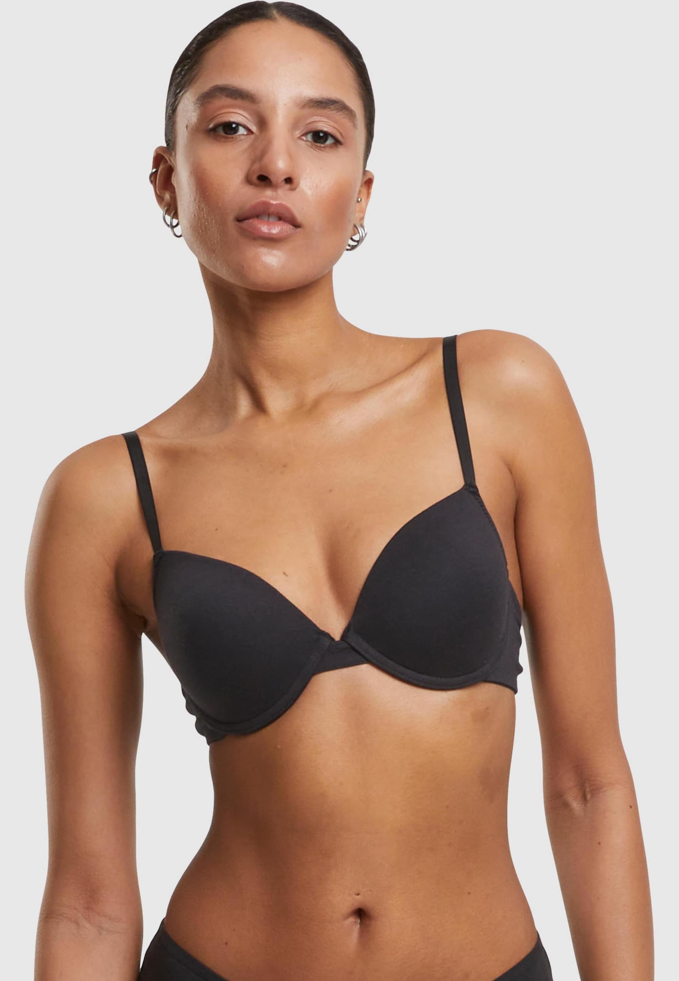 Urban Classics Ladies Basic Cotton Bra 2-Pack