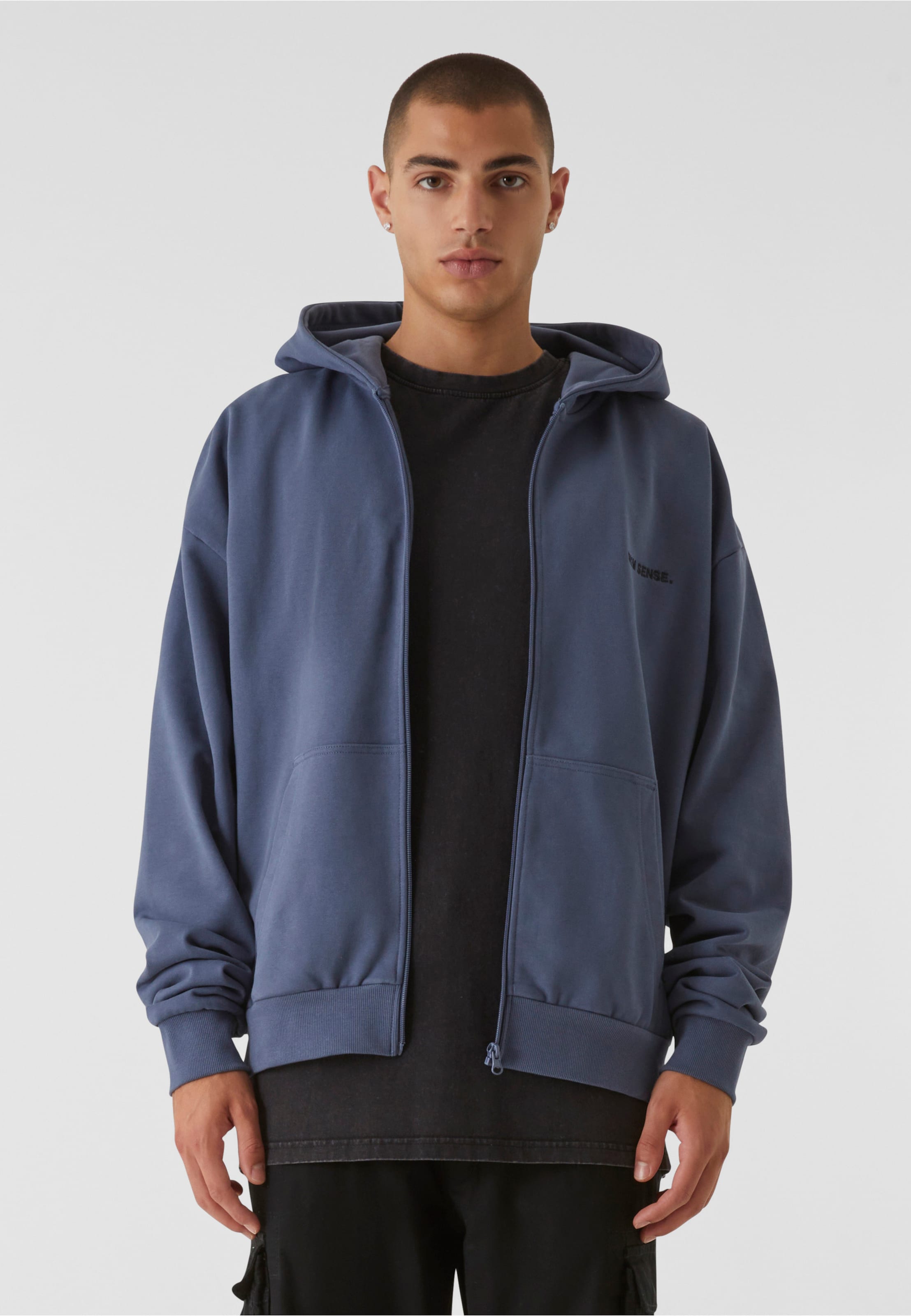 9N1M SENSE Essential Zip-Hoodie