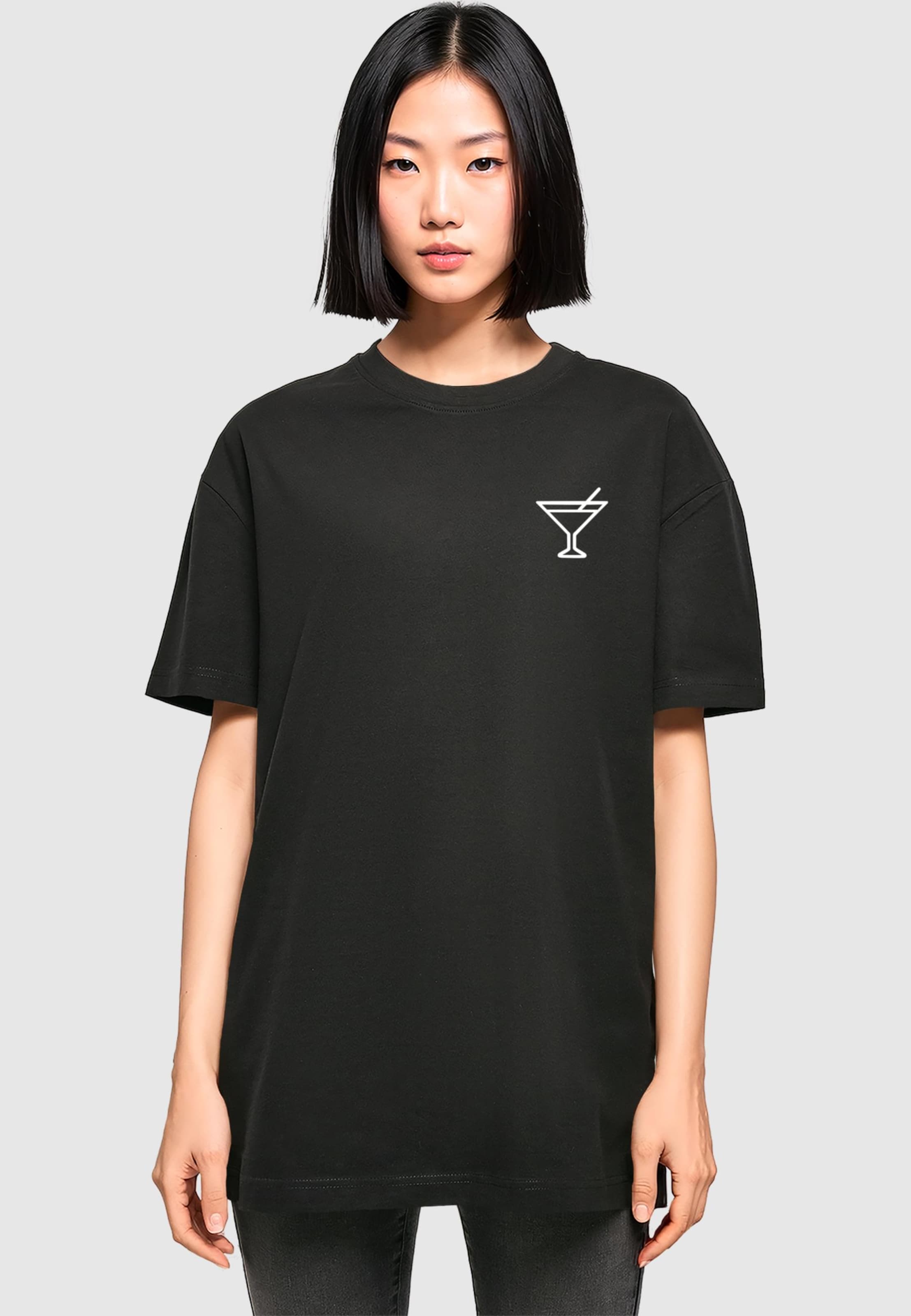 Merchcode Ladies Summer - Cocktail Oversized Boyfriend Tee