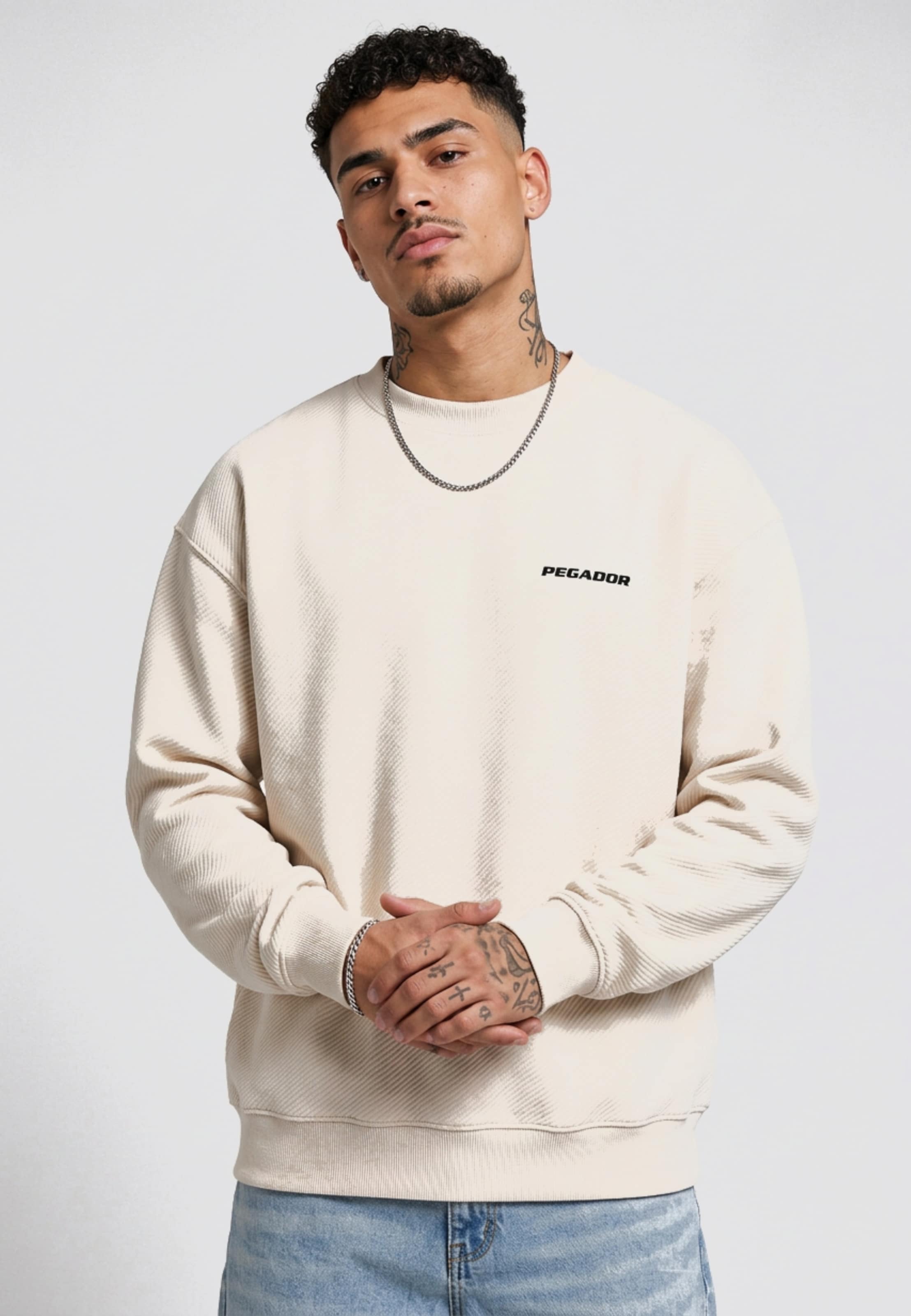 PEGADOR Tate Structured Oversized Sweater