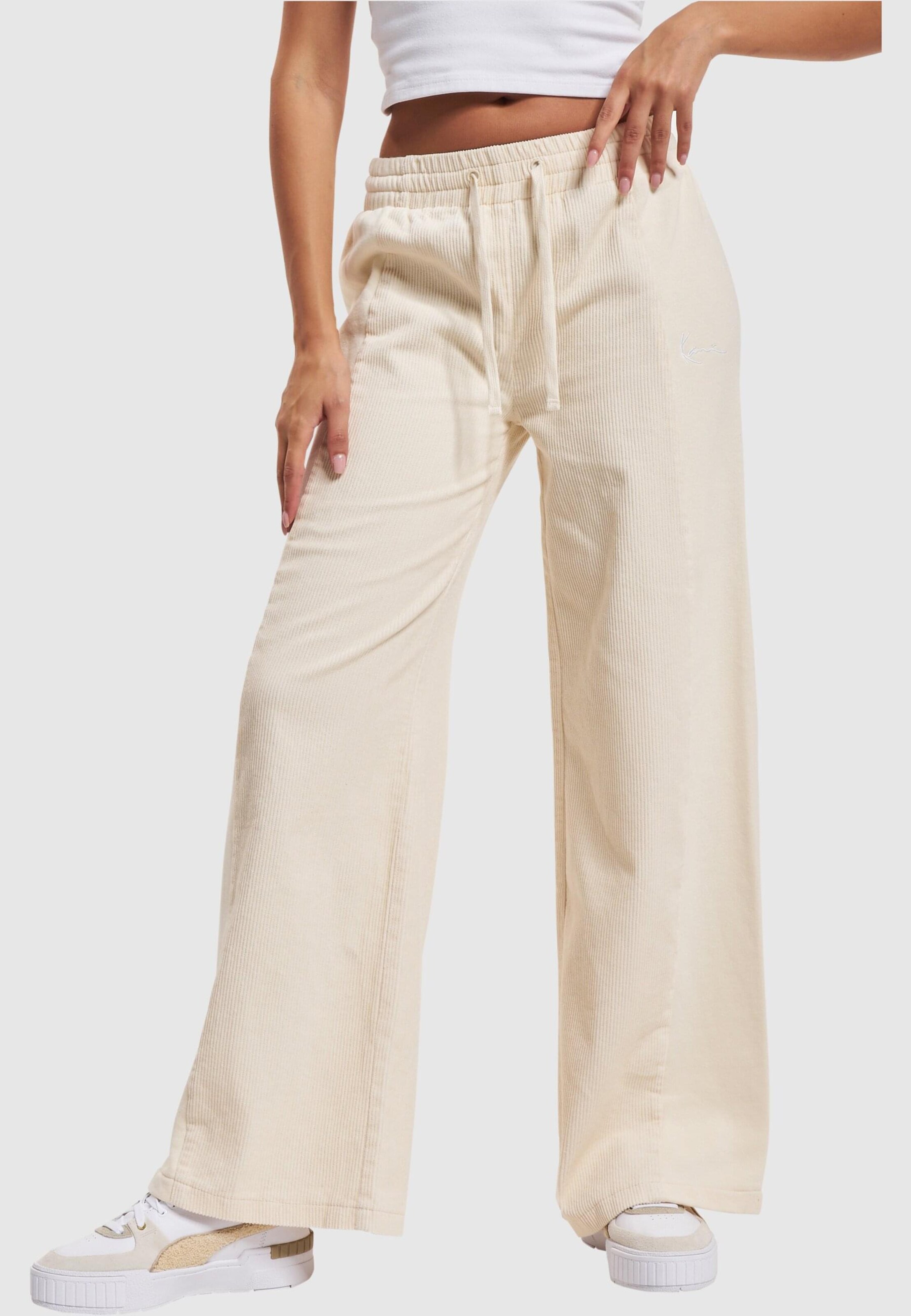 Karl Kani Small Signature Wide Leg Corduroy Pants
