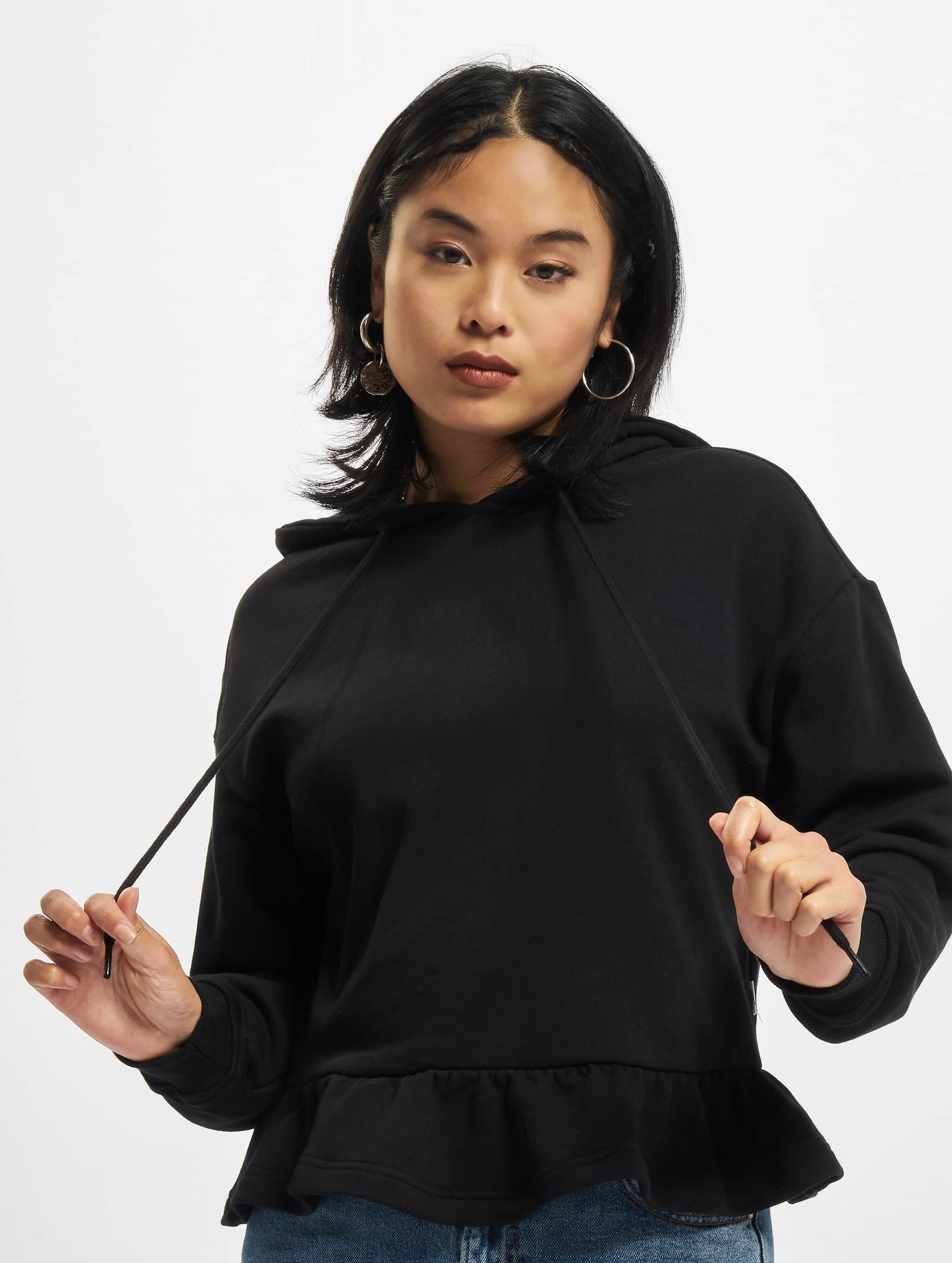 Urban Classics Ladies Organic Volants Hoody