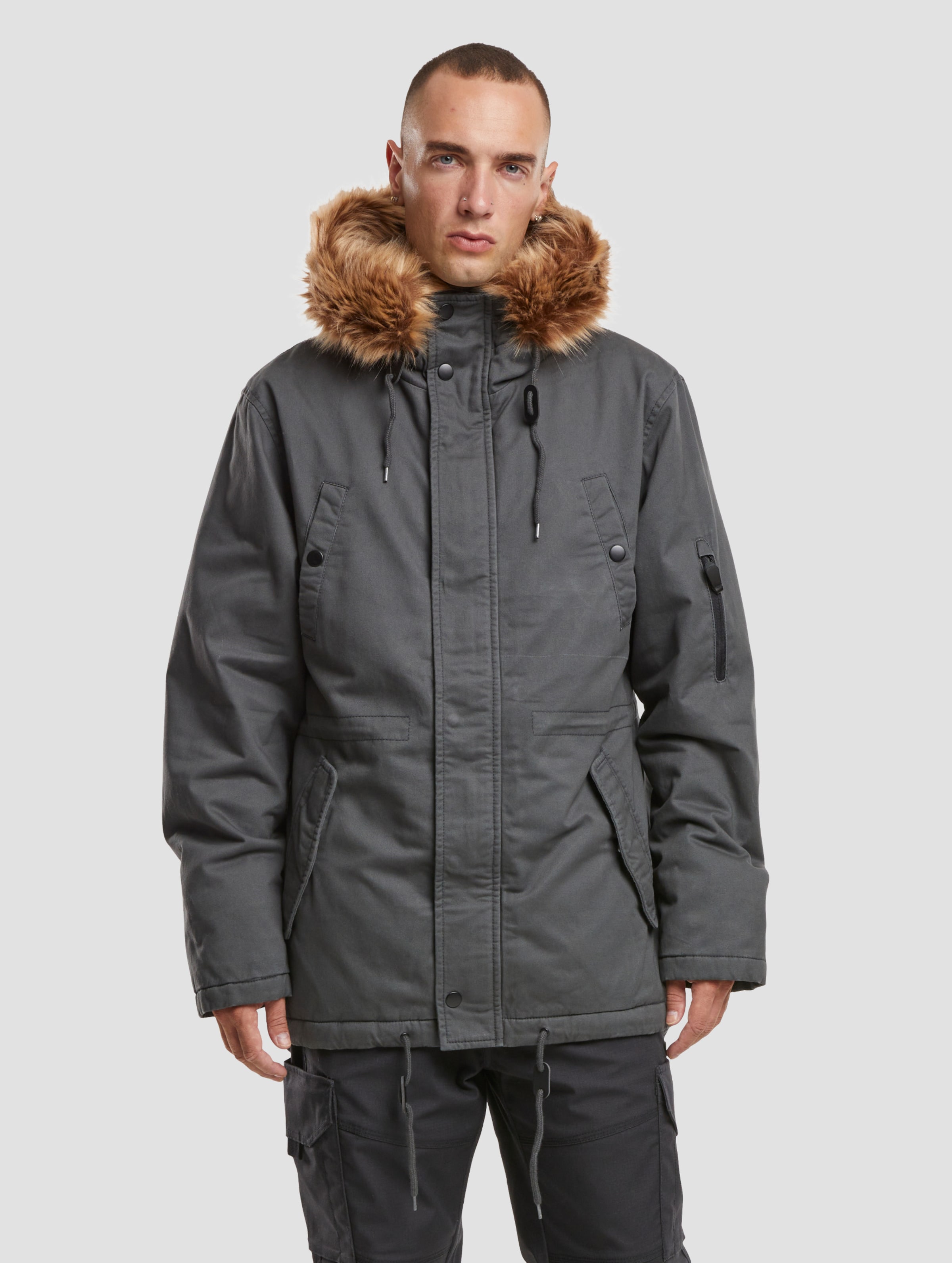 Brandit Men Fish Tail Parka