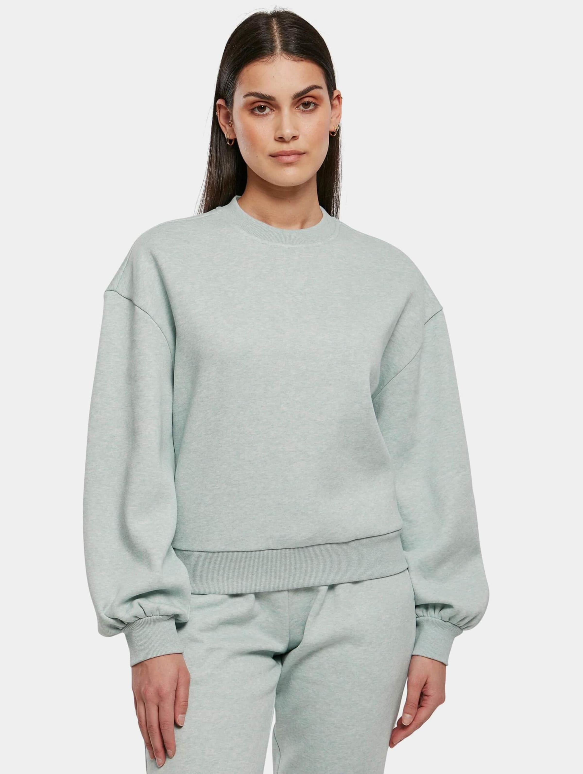 Urban Classics Ladies Oversized Color Melange Crewneck