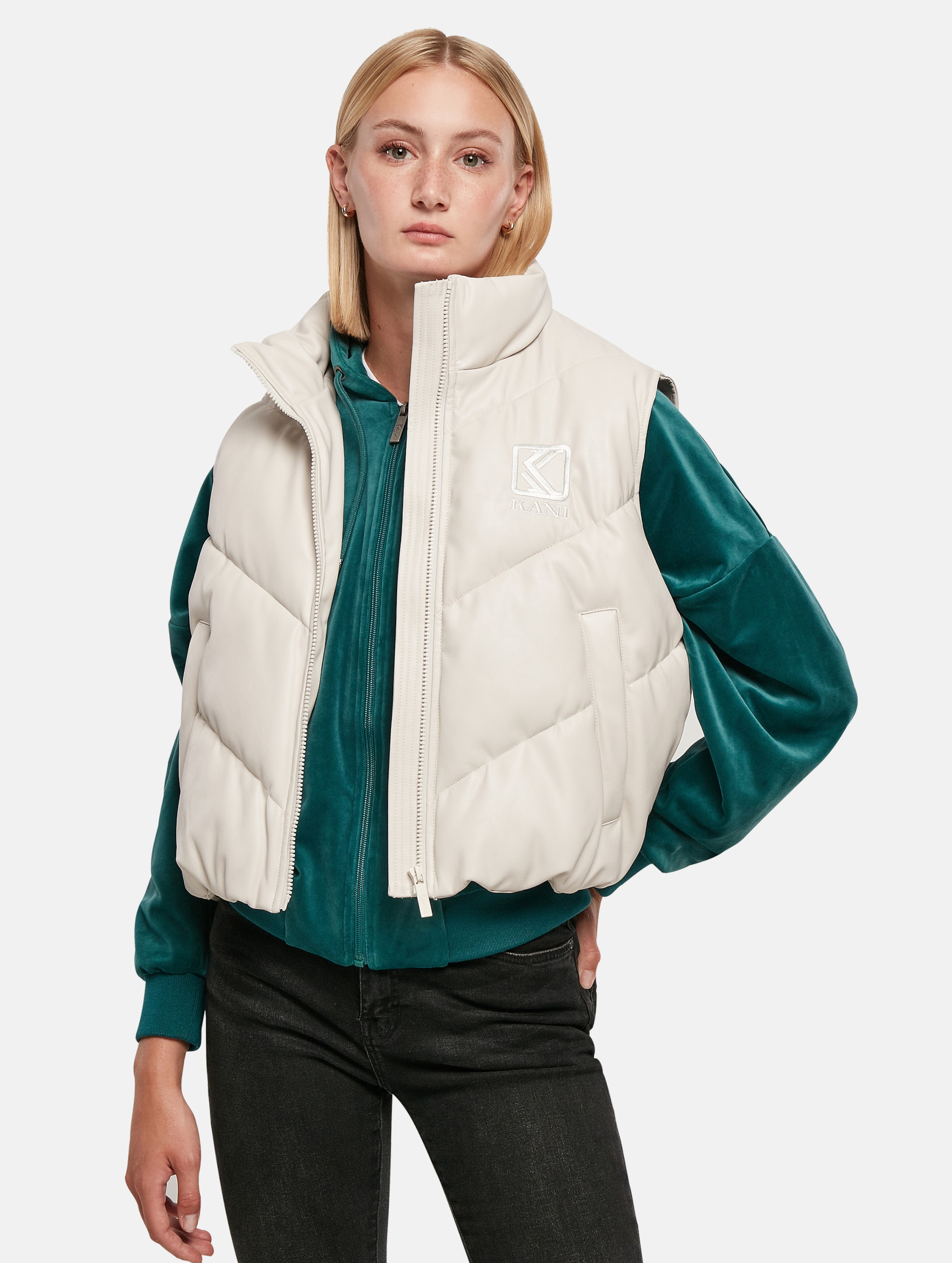 Karl Kani OG Cropped Puffer Vest