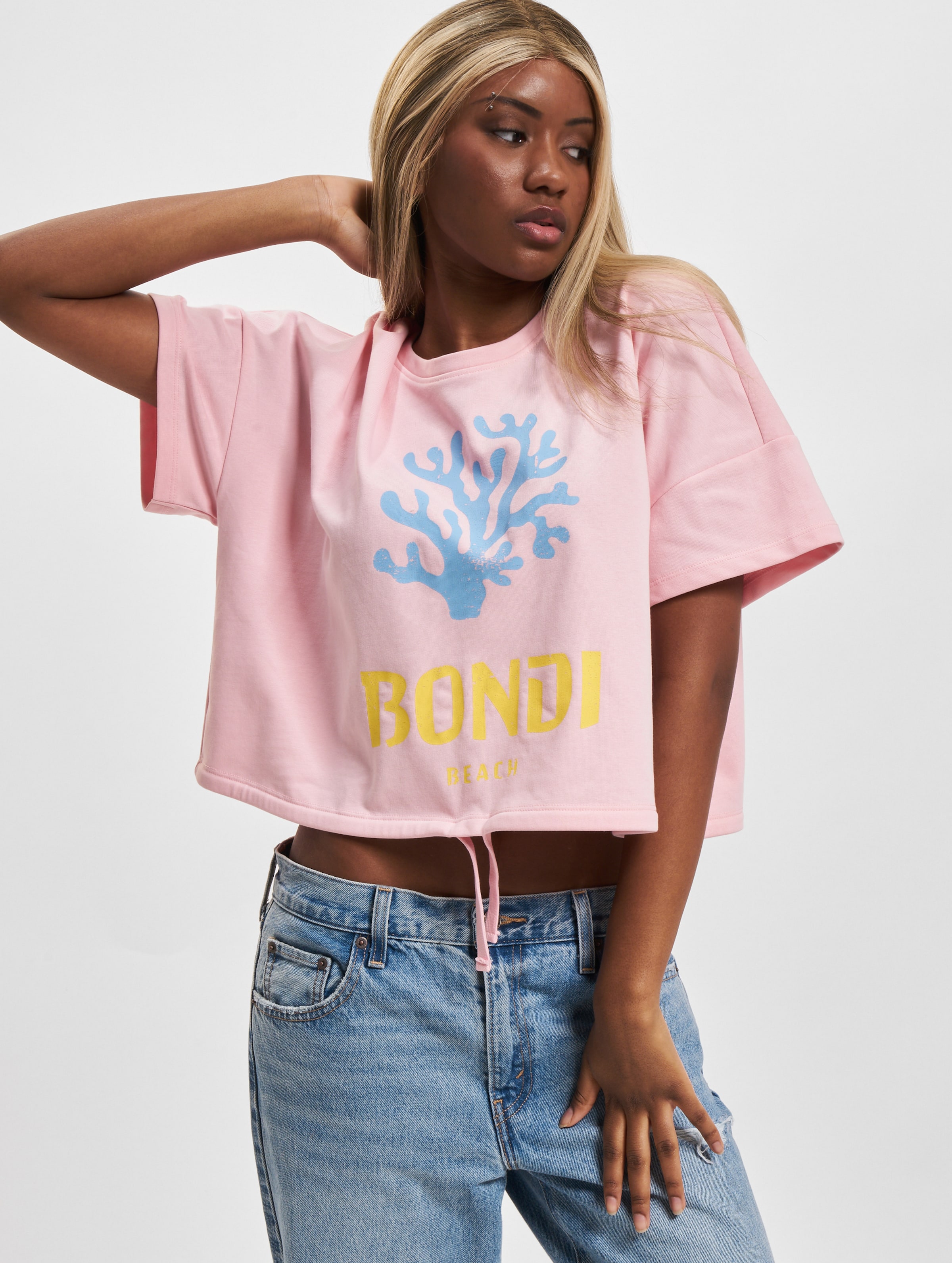Only Onlsille S/S Beach Box Top Candy