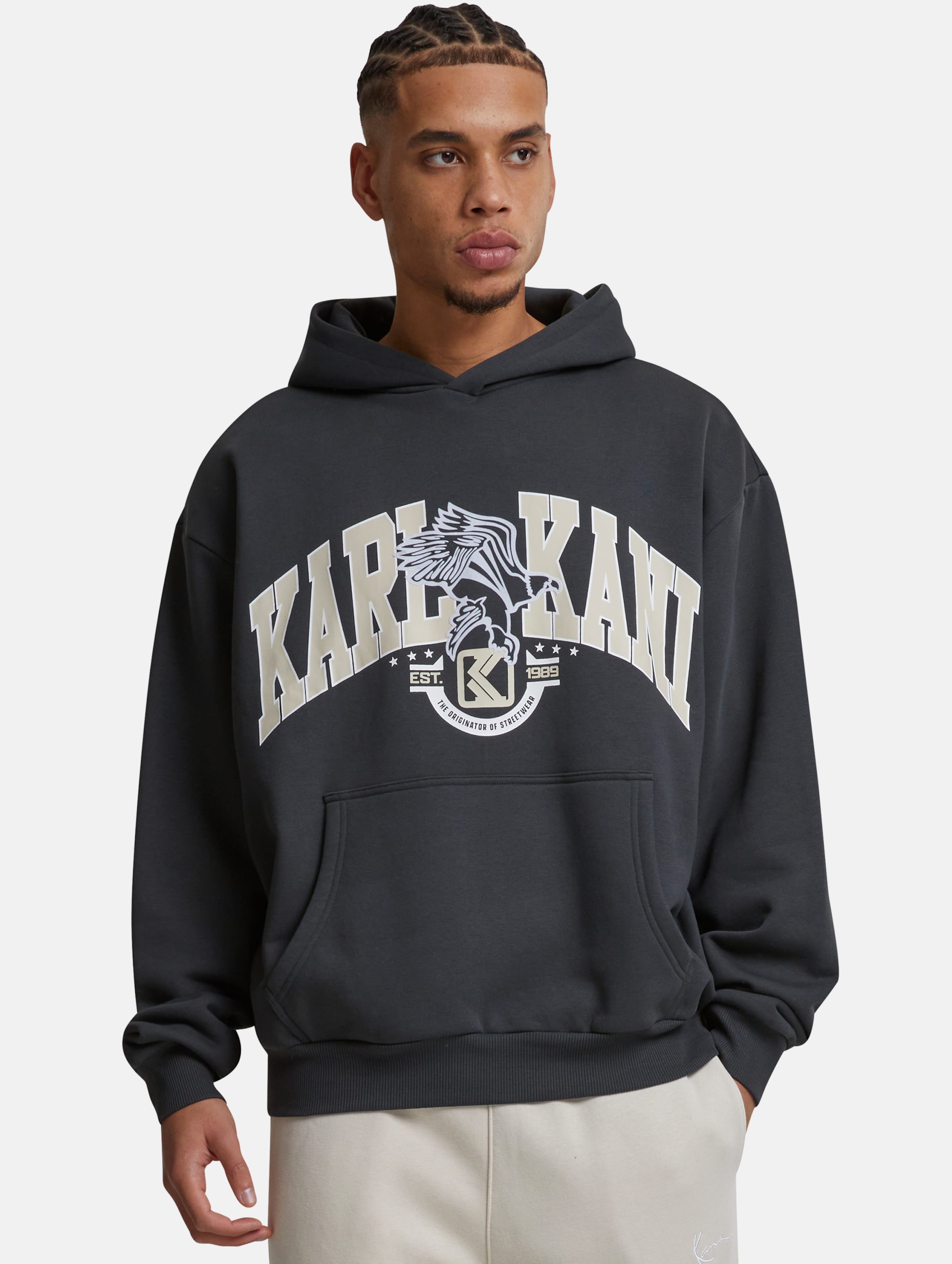 Karl Kani Original Eagle Print Oversized Hoodie