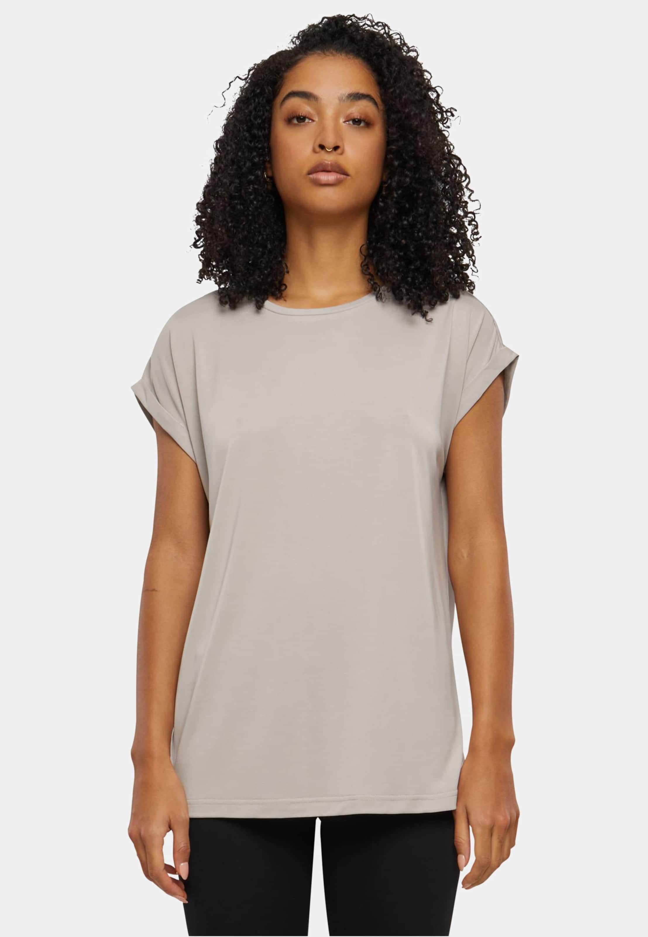 Urban Classics Ladies Modal Extended Shoulder Tee