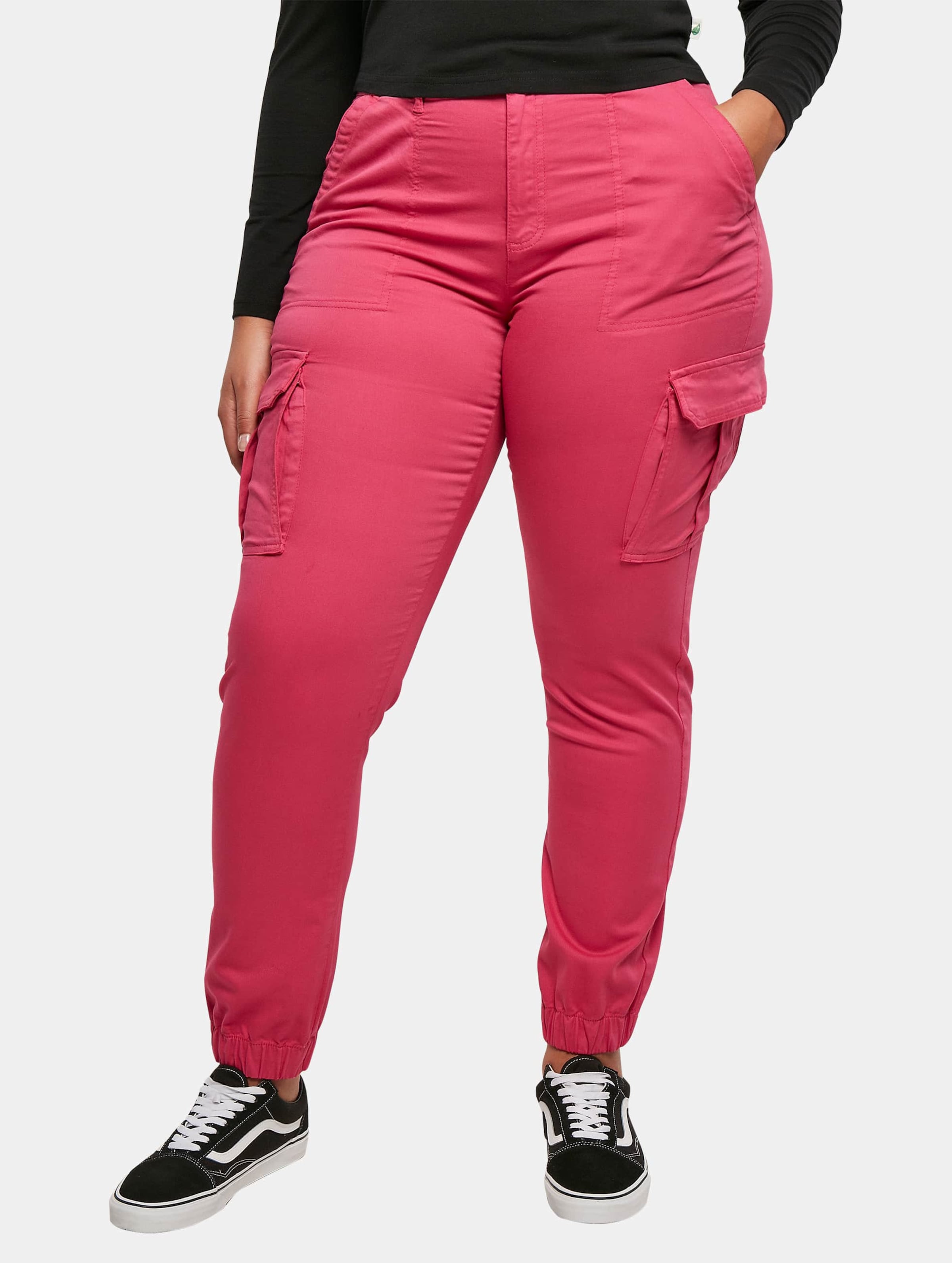 Urban Classics Ladies Cotton Twill Utility Pants