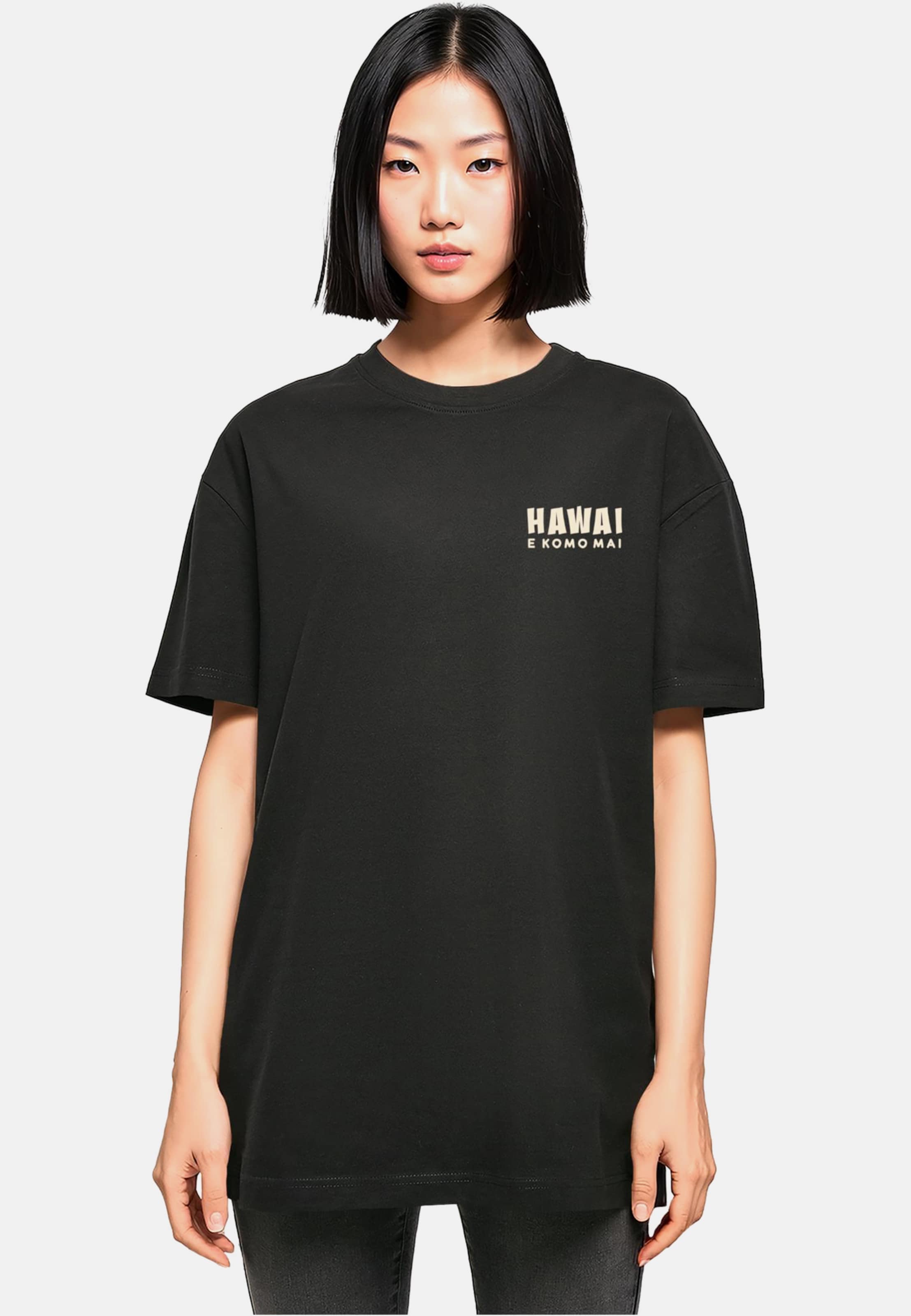Merchcode Ladies Hawai Oversized Tee