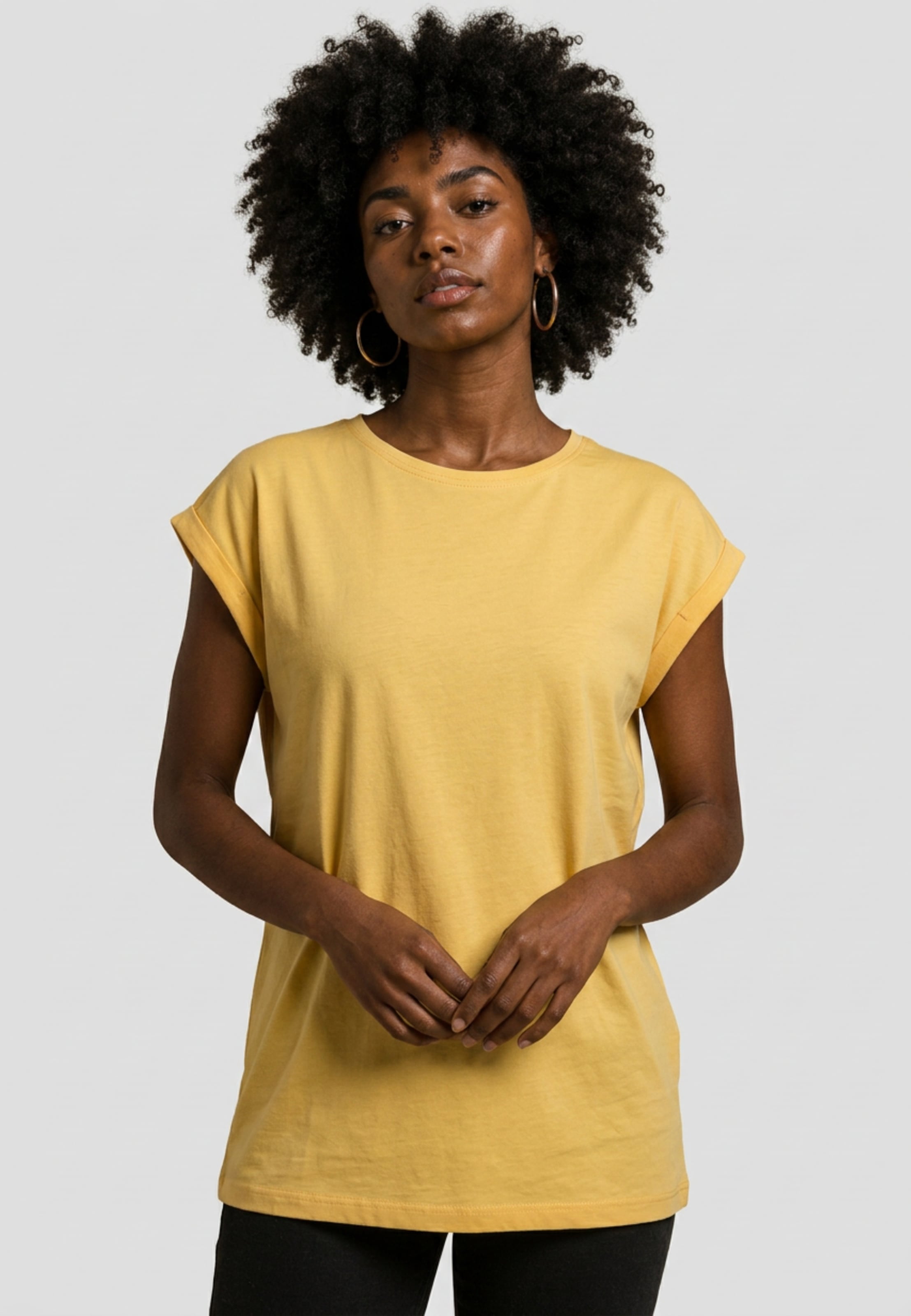 Urban Classics Ladies Extended Shoulder Tee