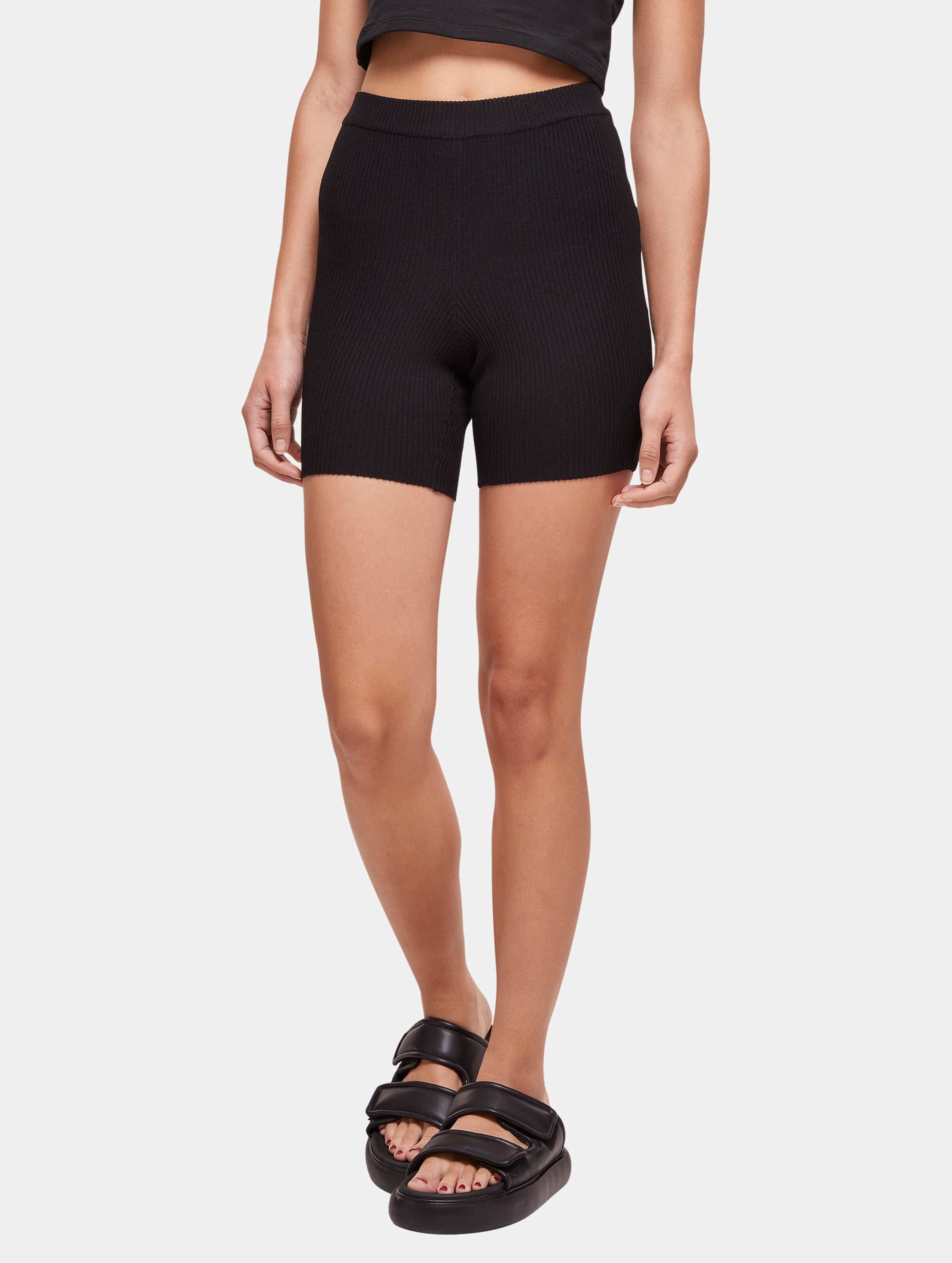 Urban Classics Ladies Rib Knit Short
