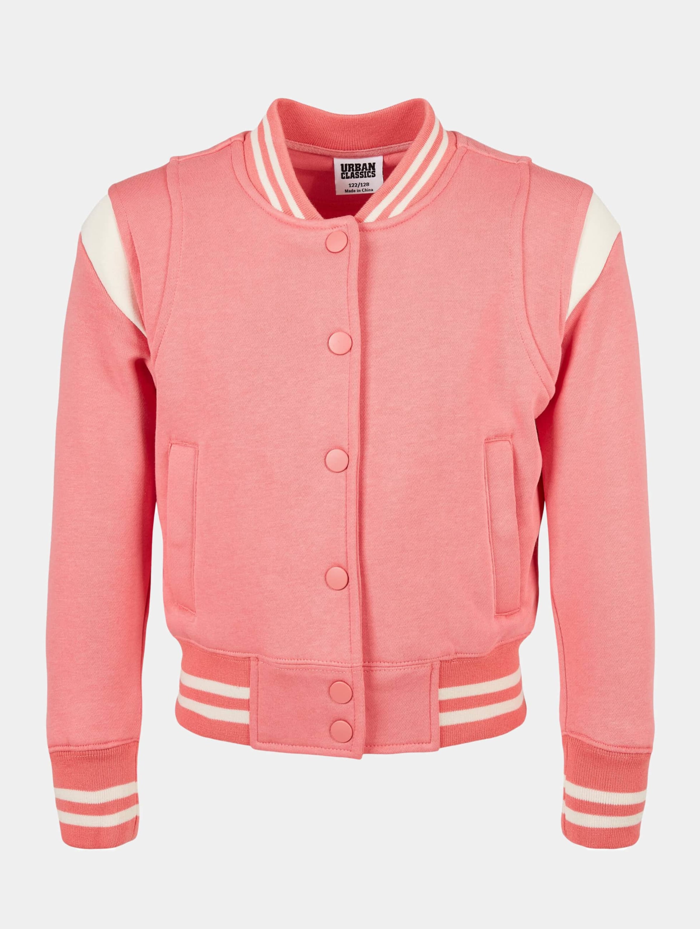Urban Classics Girls Inset College Sweat Jacket
