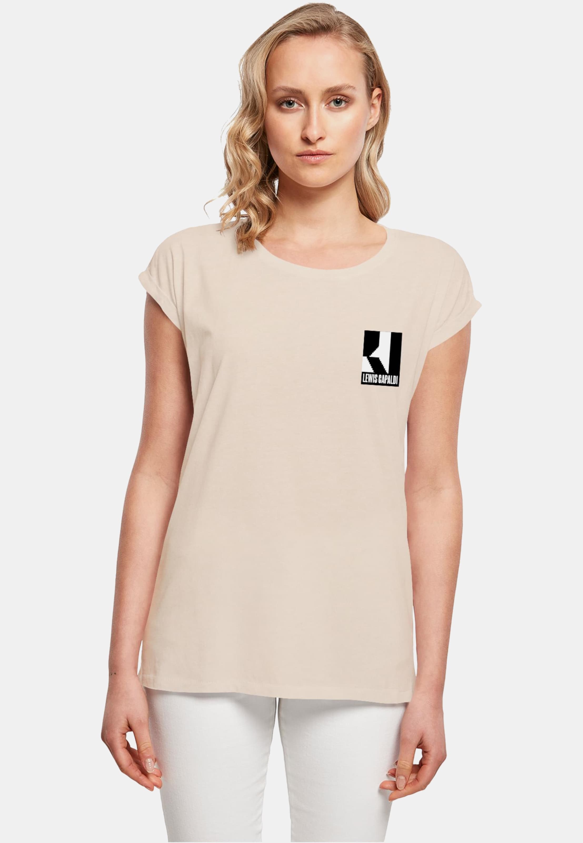 Merchcode Ladies Lewis Capaldi - Tour grabsheet 4 T-Shirt