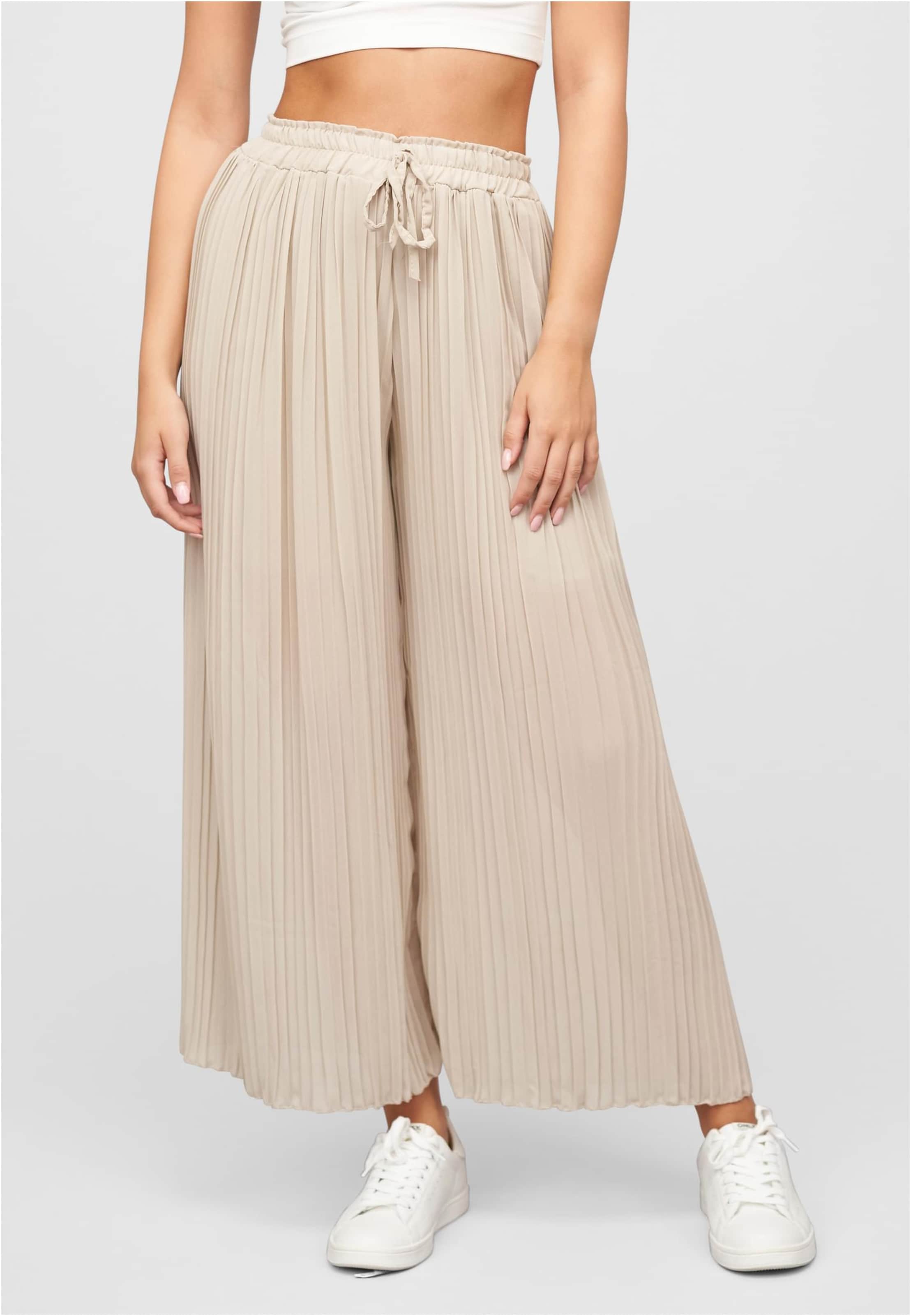 Cloud5ive Sommer Hose mit weitem Beinschnitt und 2-lagigem Stoff
