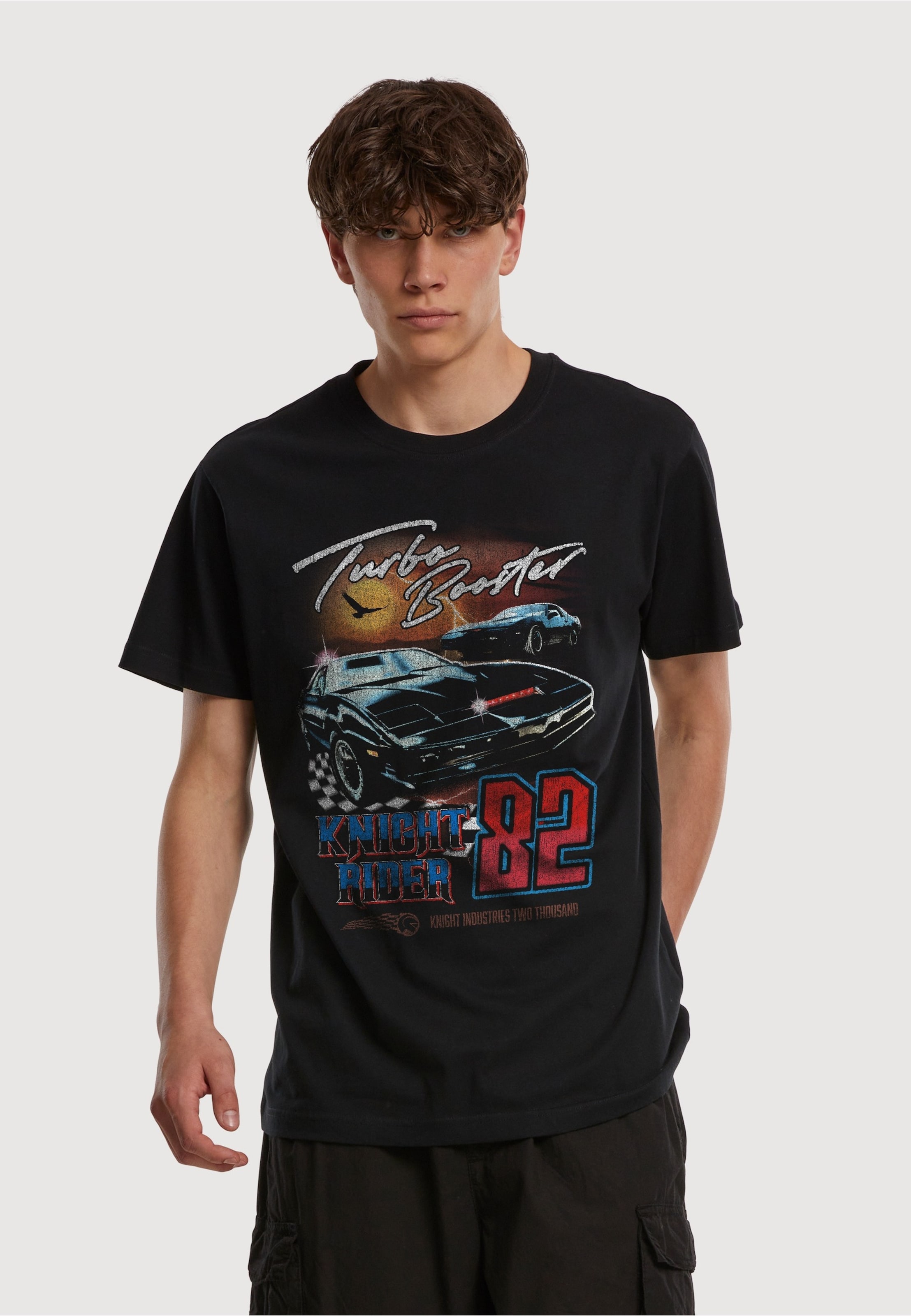 Merchcode Knight Rider Turbo Booster Tee