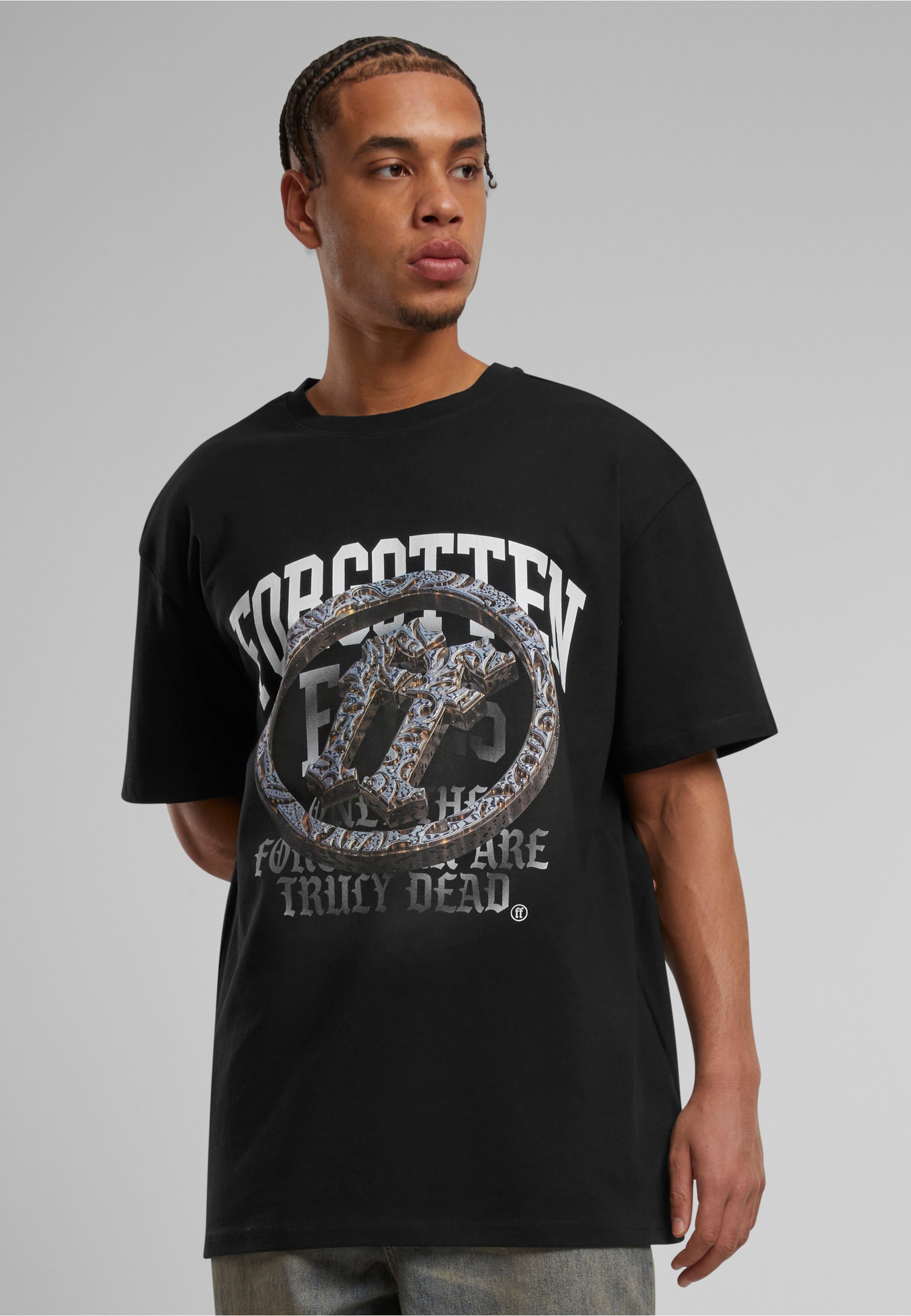 Forgotten Faces Engraved Logo Oversize Tee