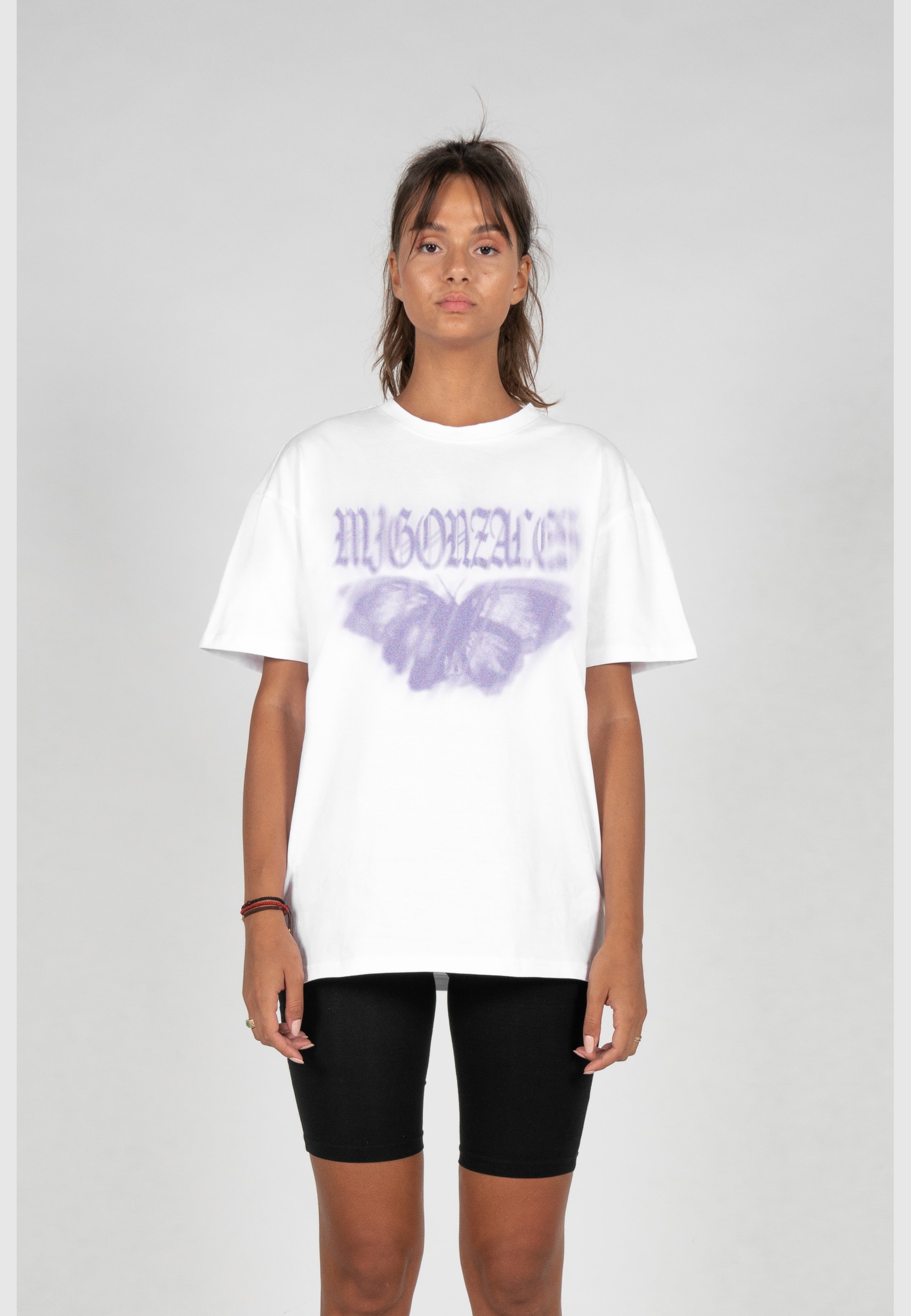 MJ Gonzales Heavy Oversized Tee Ladies - BUTTERFLY ILLUSION