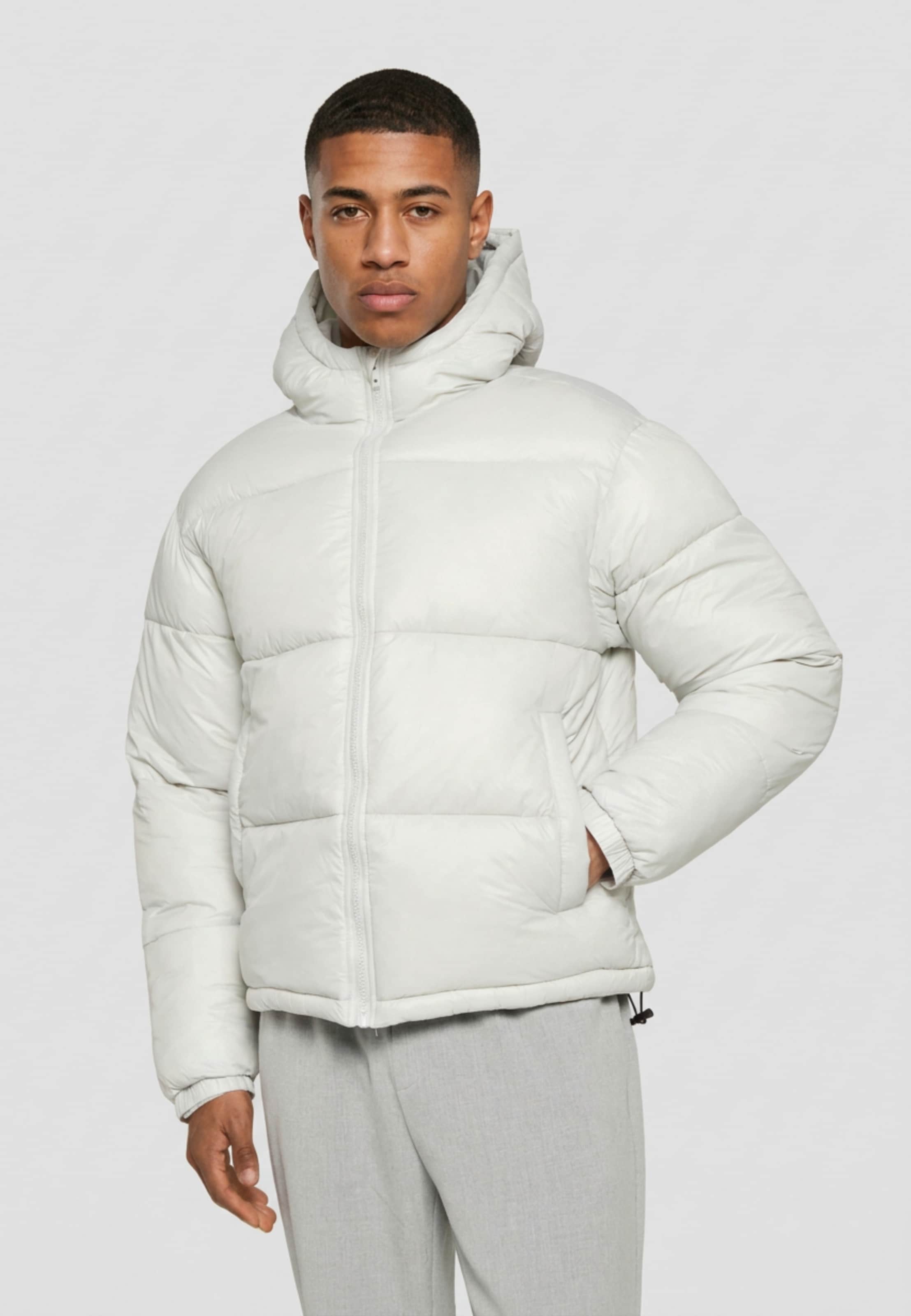 Urban Classics Shiny Puffer Jacket With Hood