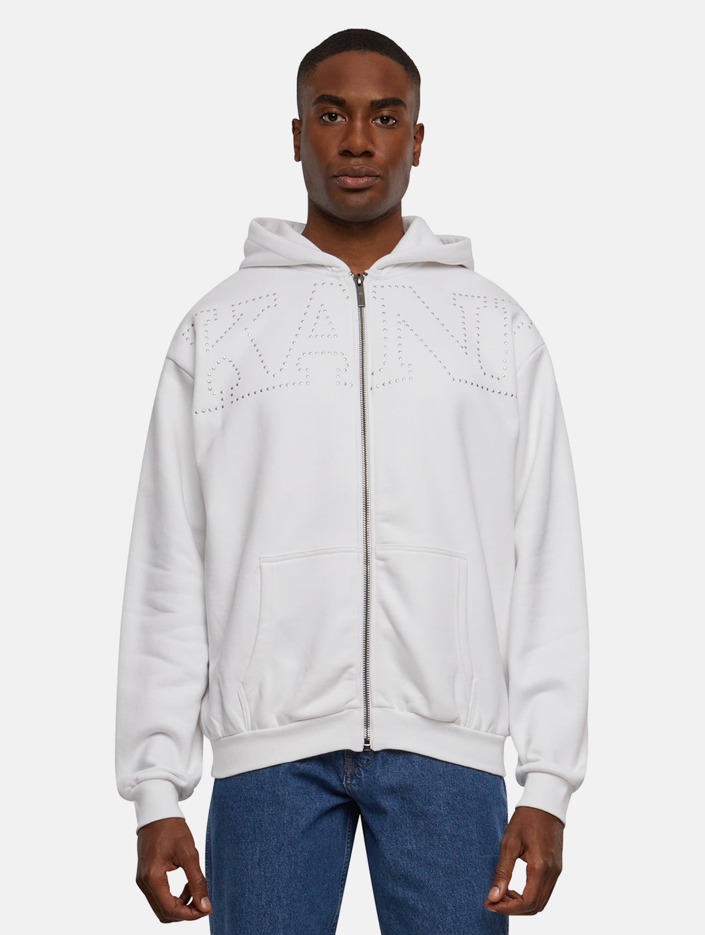Karl Kani Studded Retro OS Full Zip Hoodie