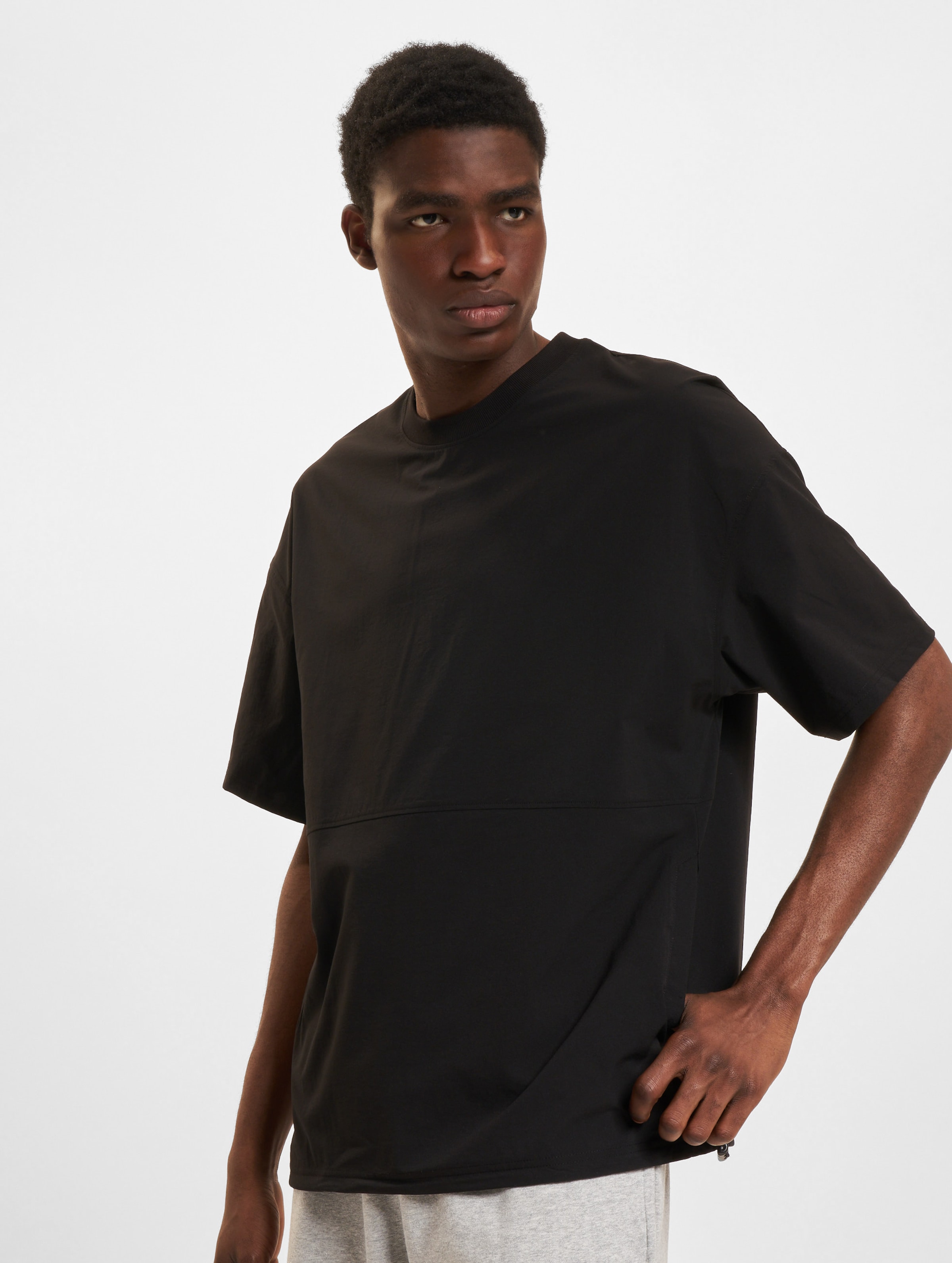 Jack & Jones Woven Crew Neck T-Shirt