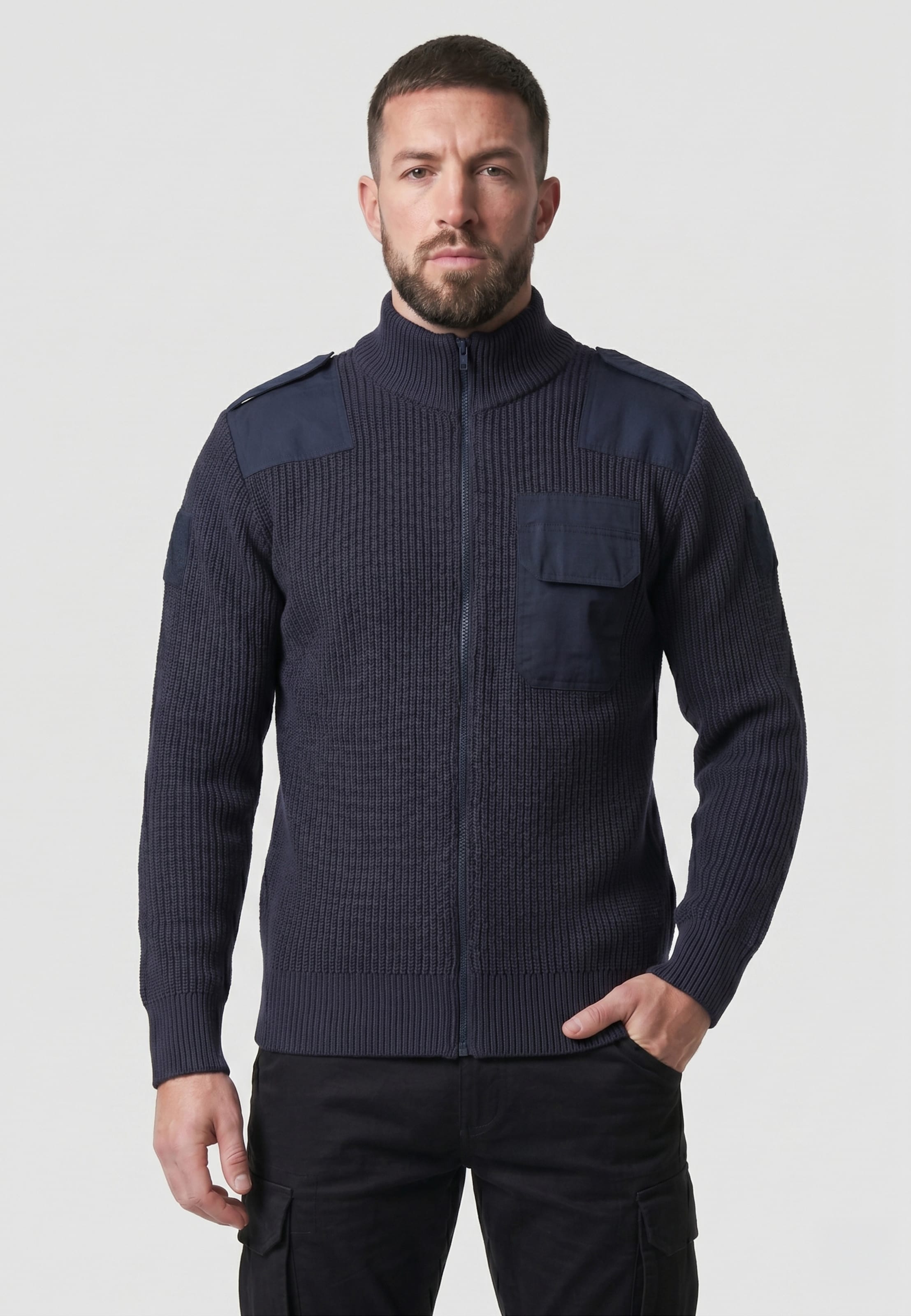 Brandit BW Cardigan