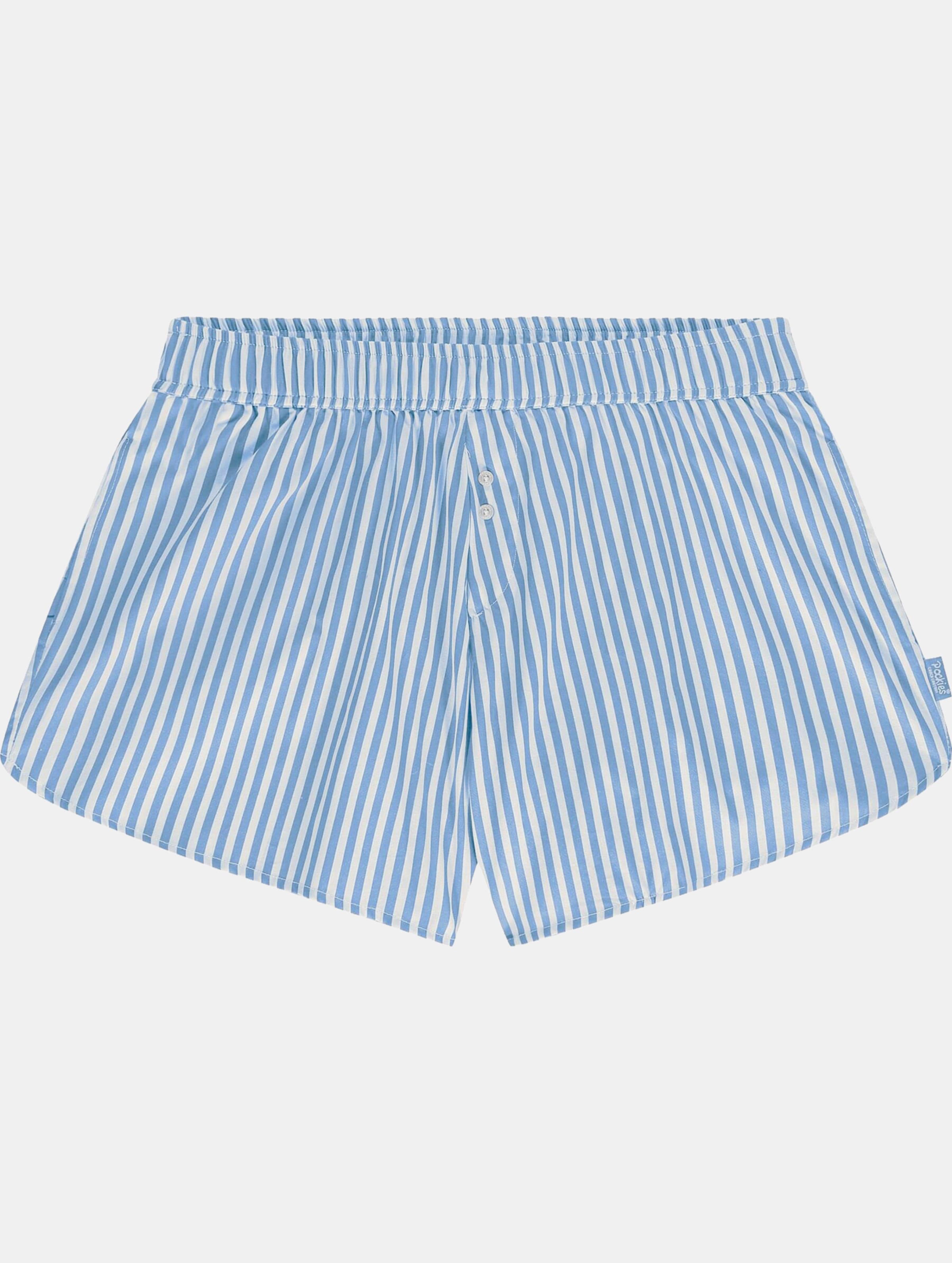 Pockies Lady Ice Blue Striped
