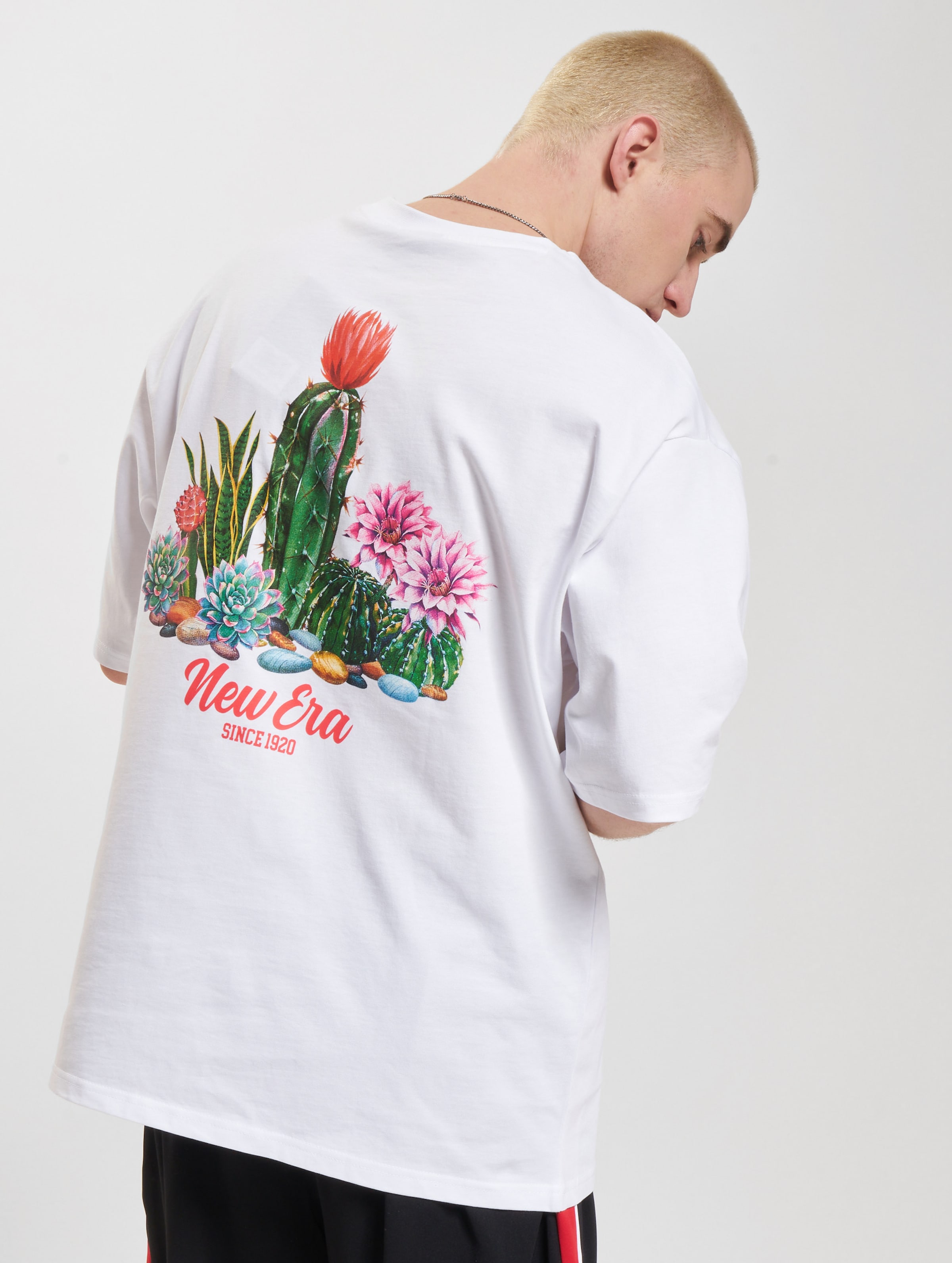 New Era Cactus Graphic Oversized T-Shirt