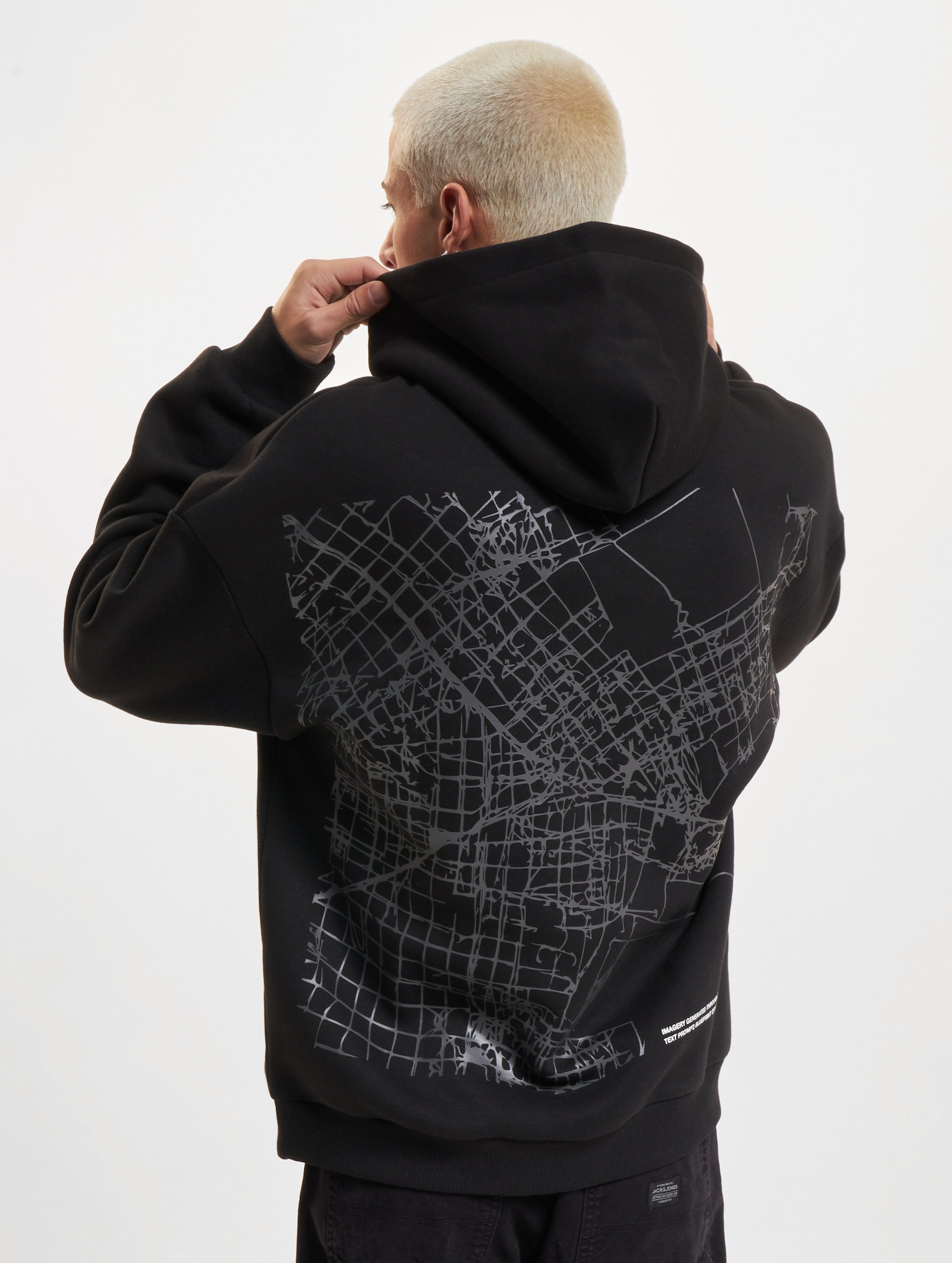 Jack & Jones Spray Print Hoodie