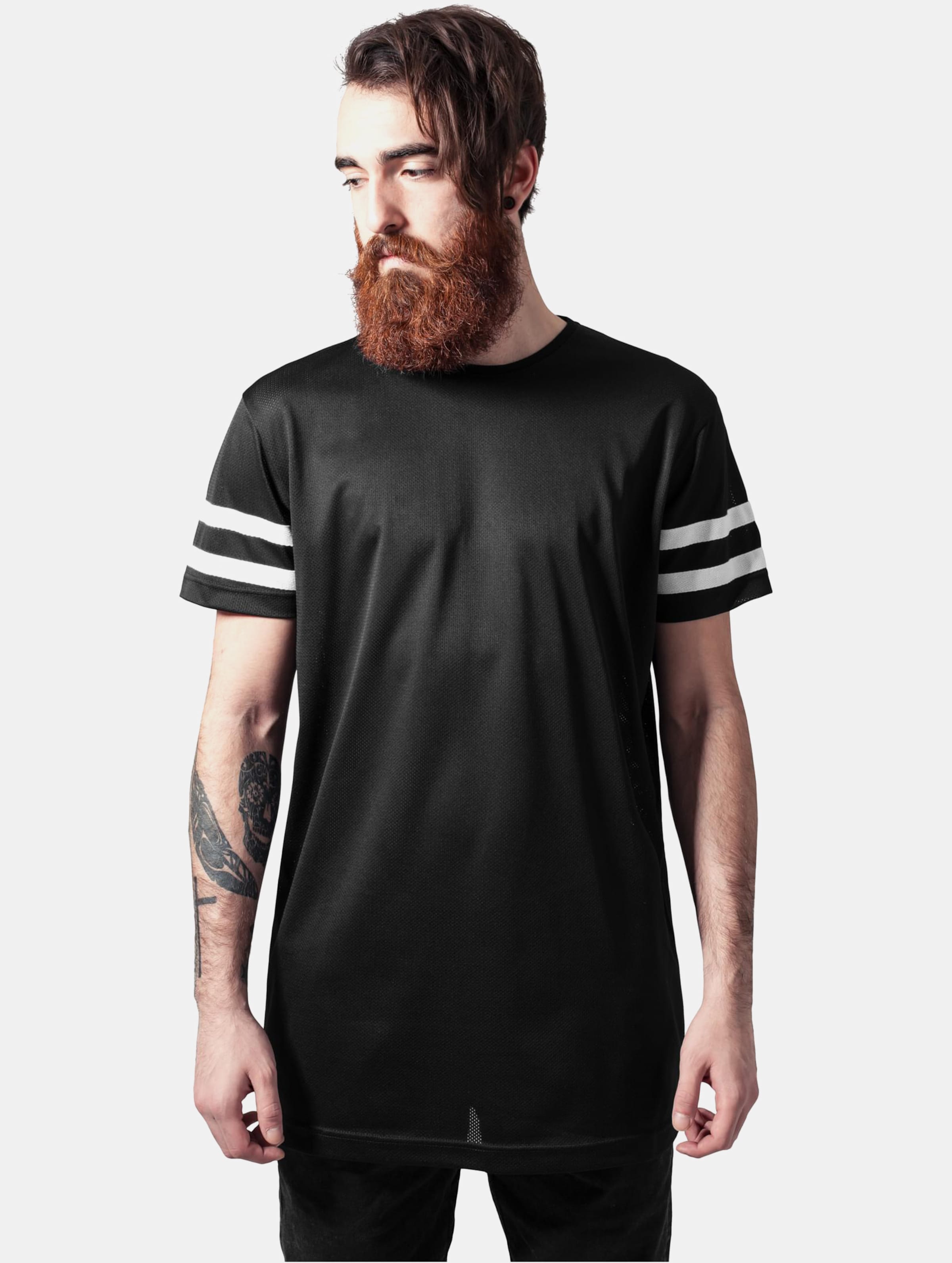 Urban Classics Stripe Mesh Tee