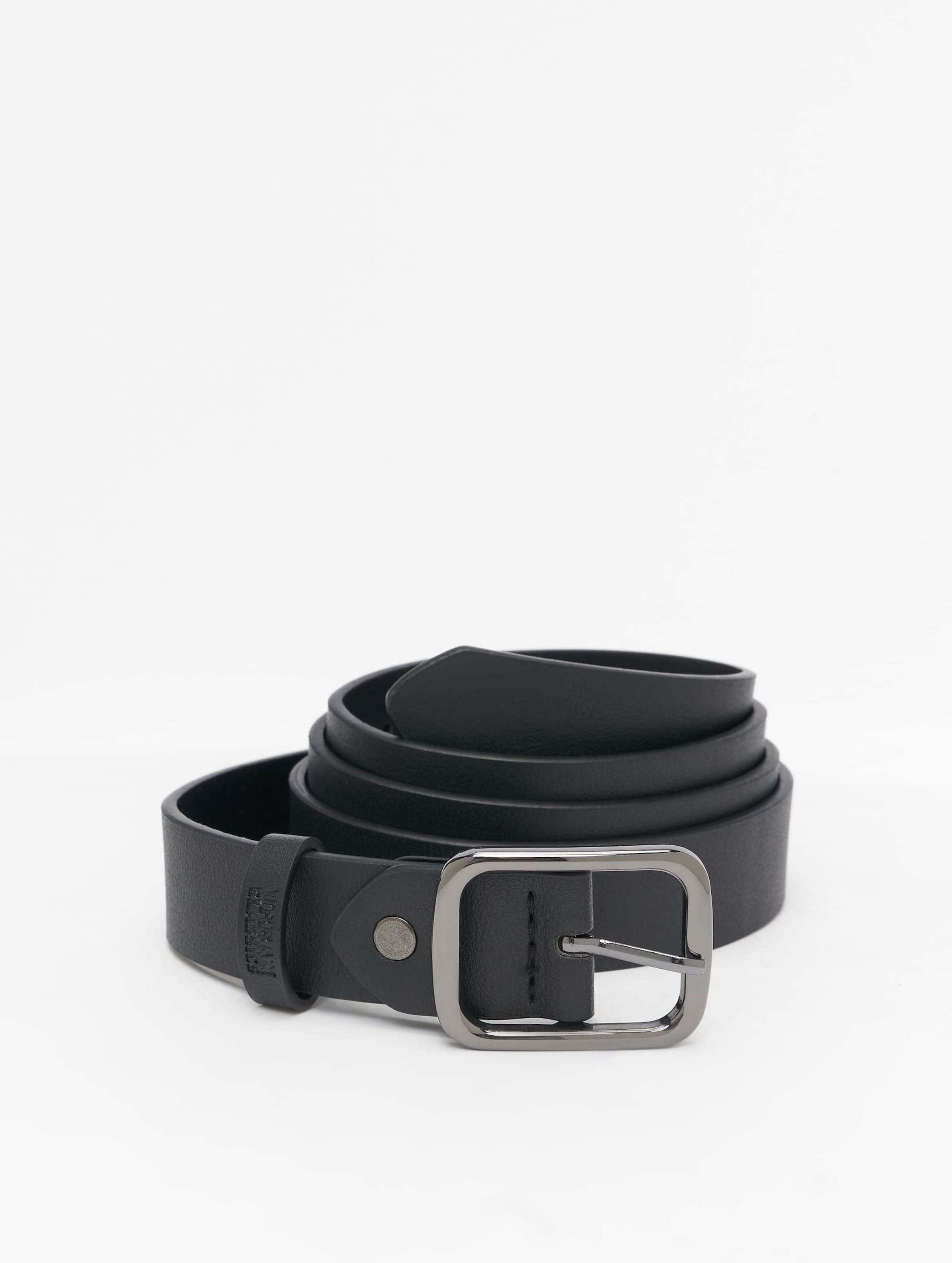 Urban Classics Synthetic Leather Thorn Buckle Business Belt