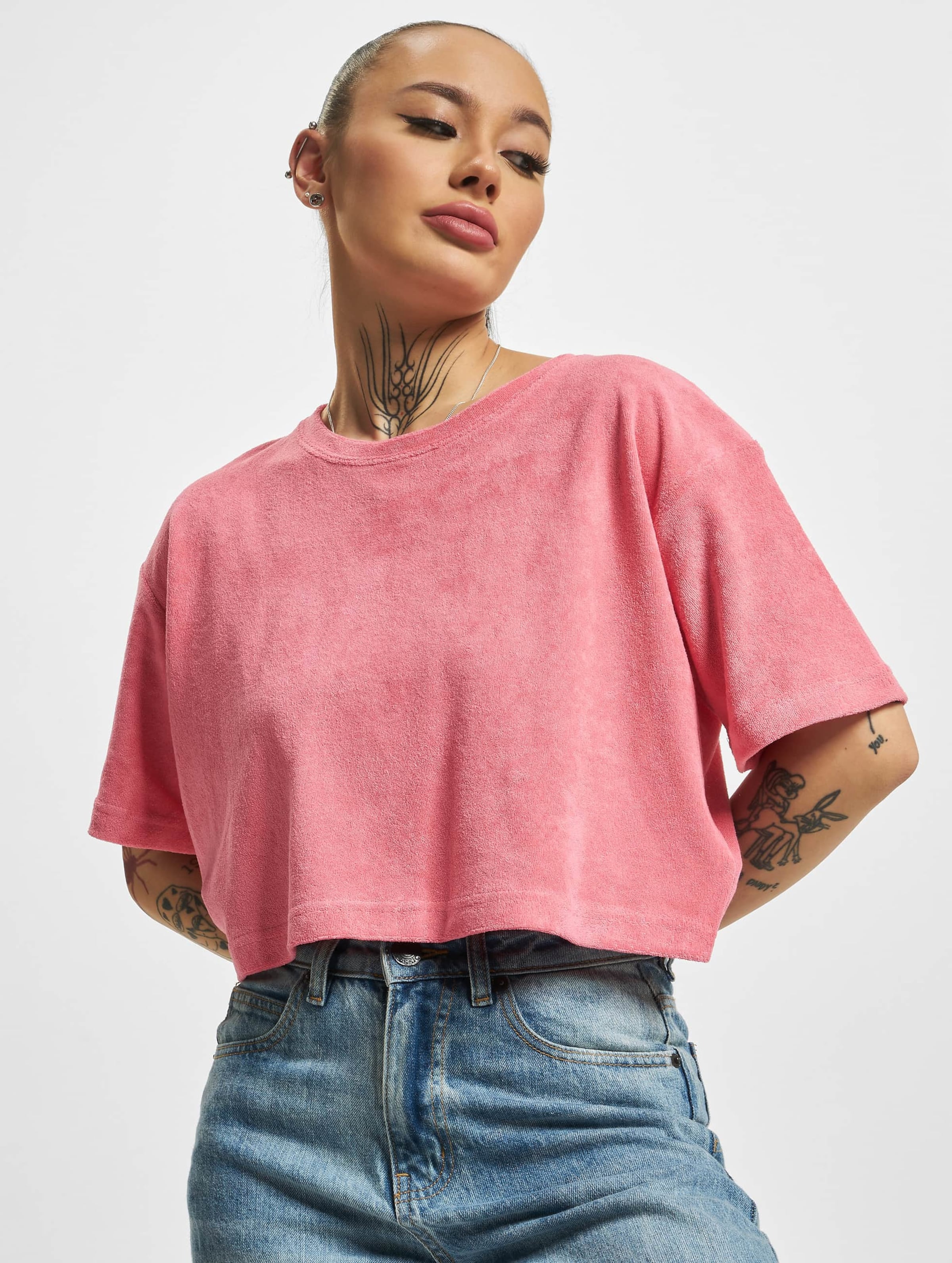 Urban Classics Ladies Short Towel Tee