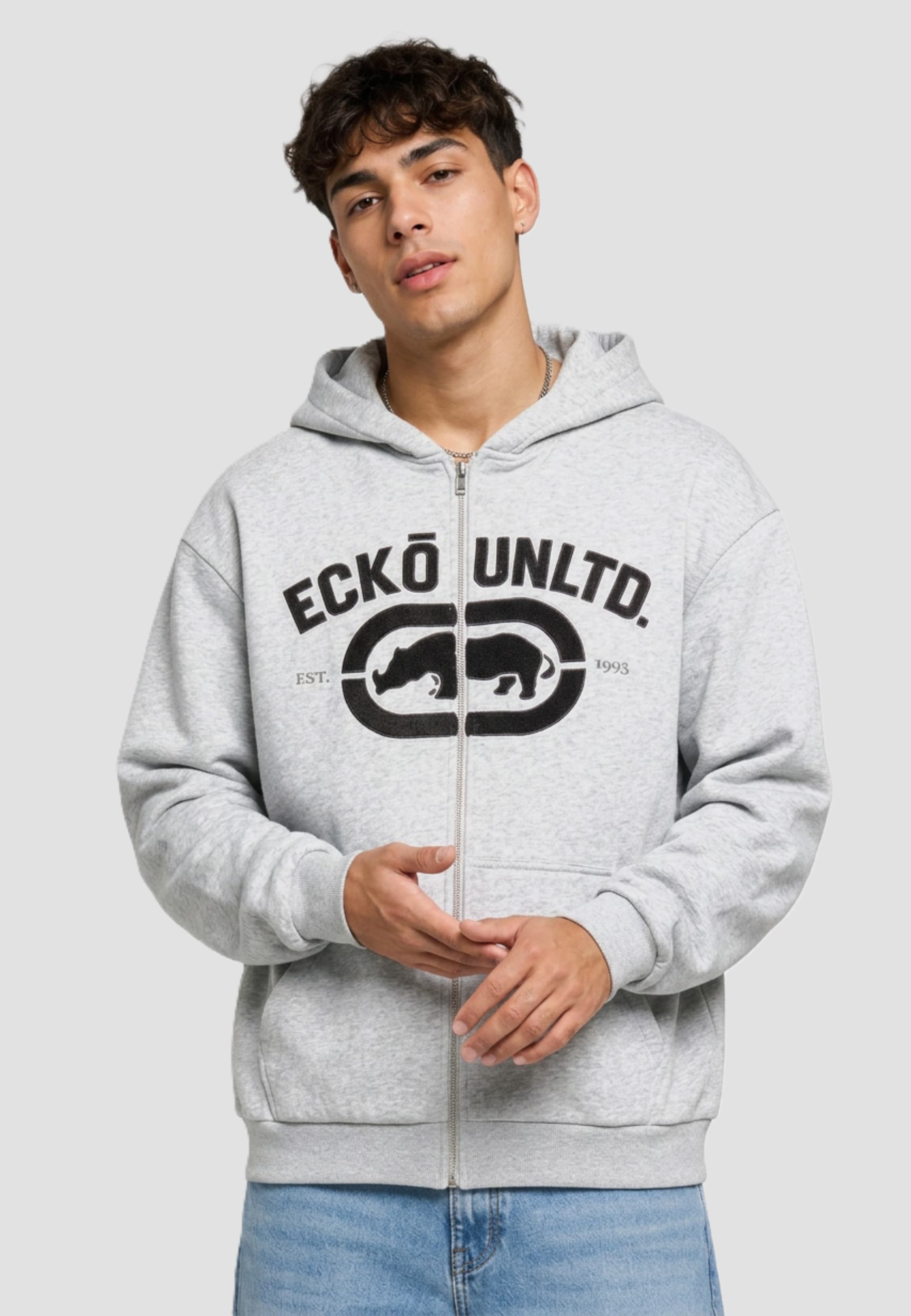 Ecko Unltd. Vintage Logo Zip-Hoodie