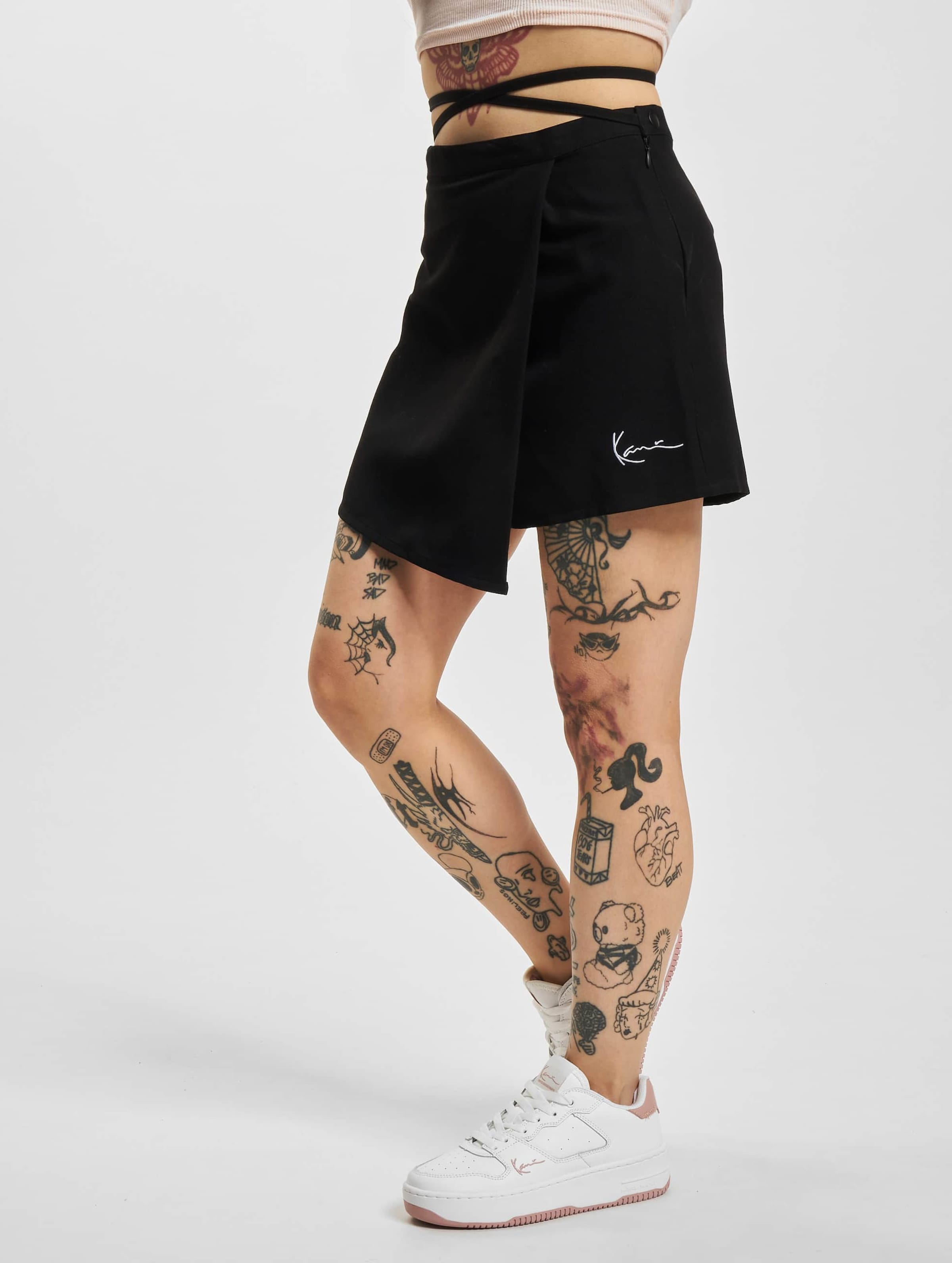 Karl Kani KW232-005-2 KK Small Signature Laced Skirt