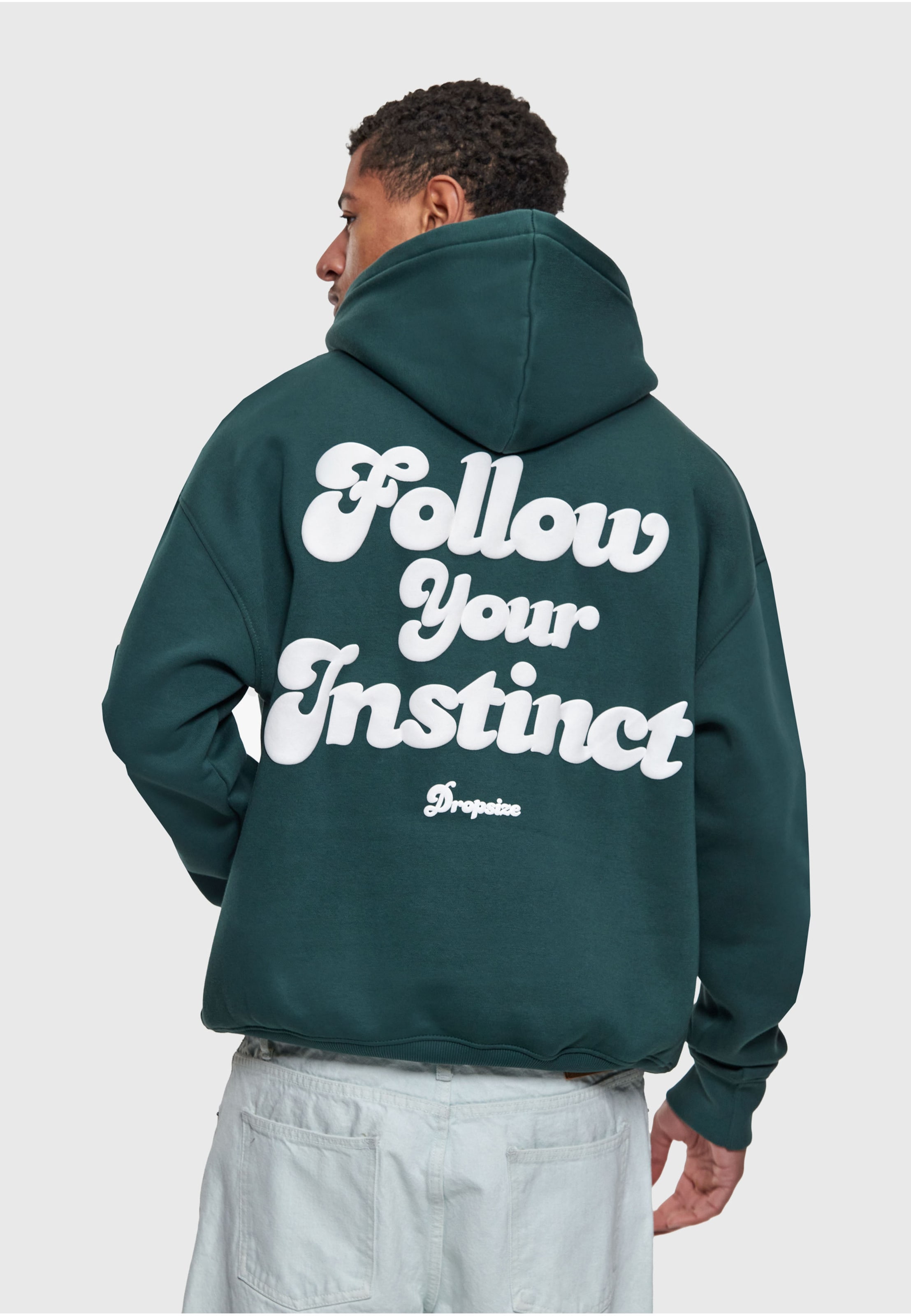 Dropsize NO RISK PUFF PRIN T HOODIE