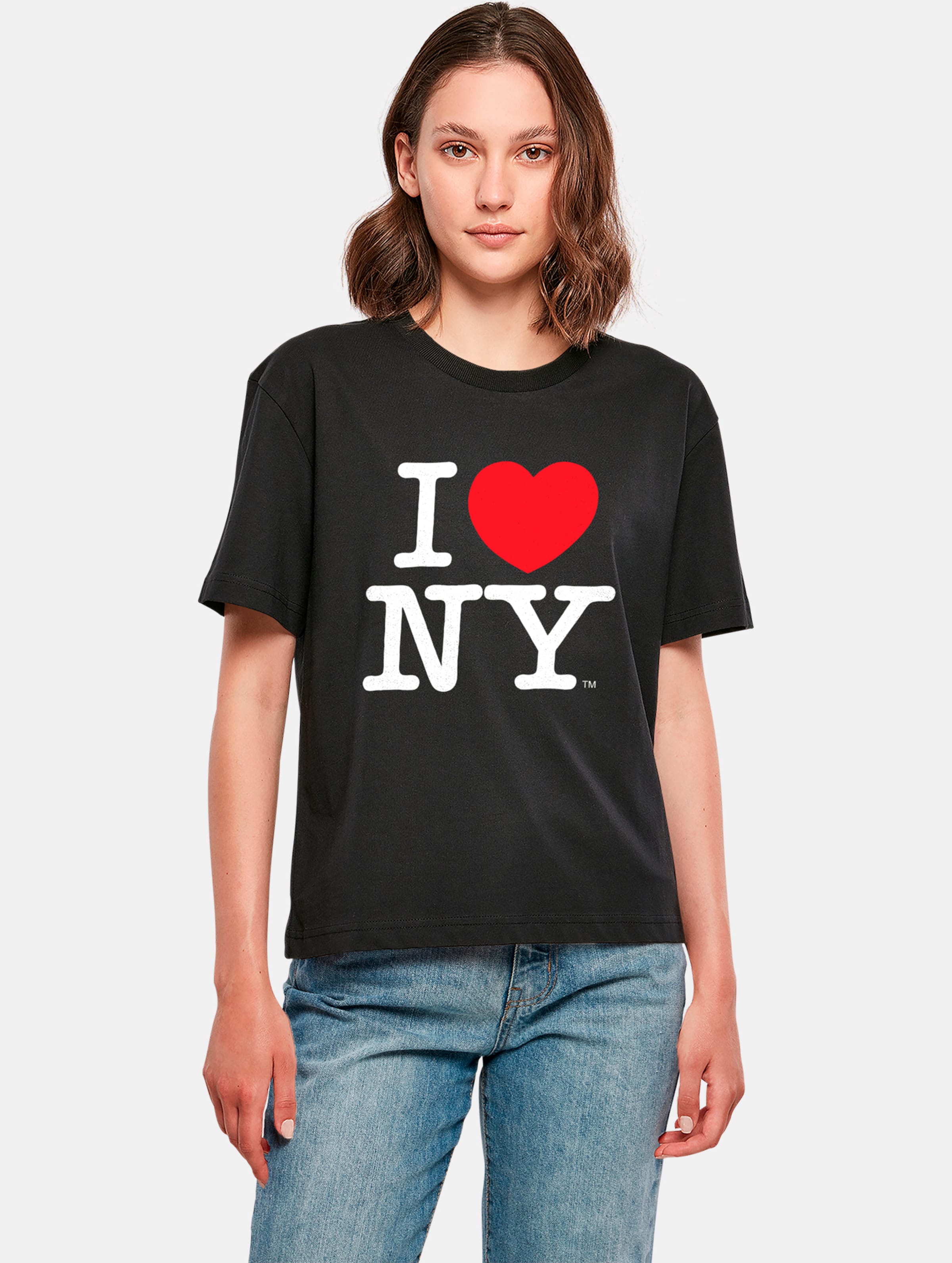 Merchcode Ladies I Love NY Tee
