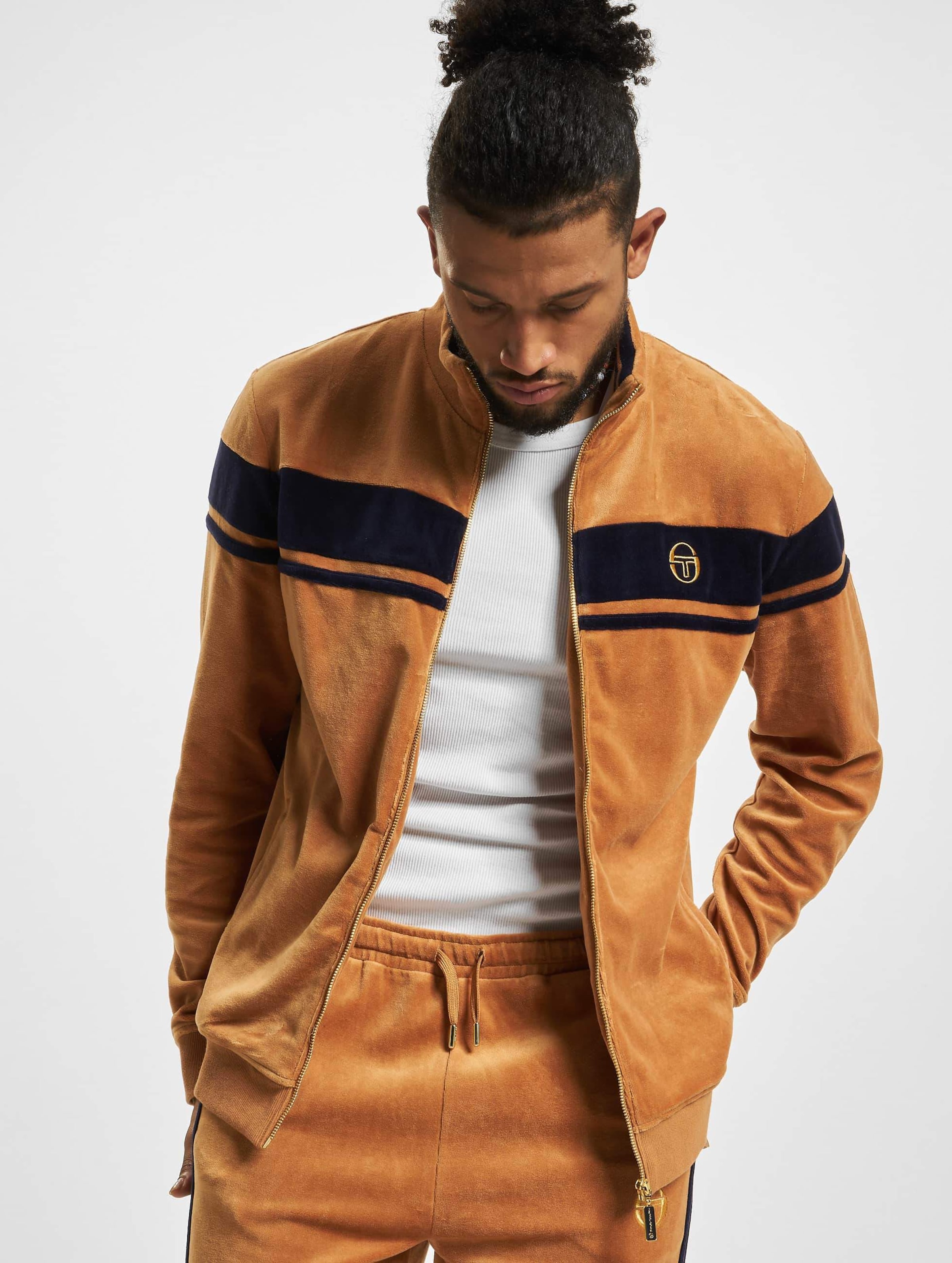 Sergio Tacchini Damarindo Velour Track Lightweight Jacket