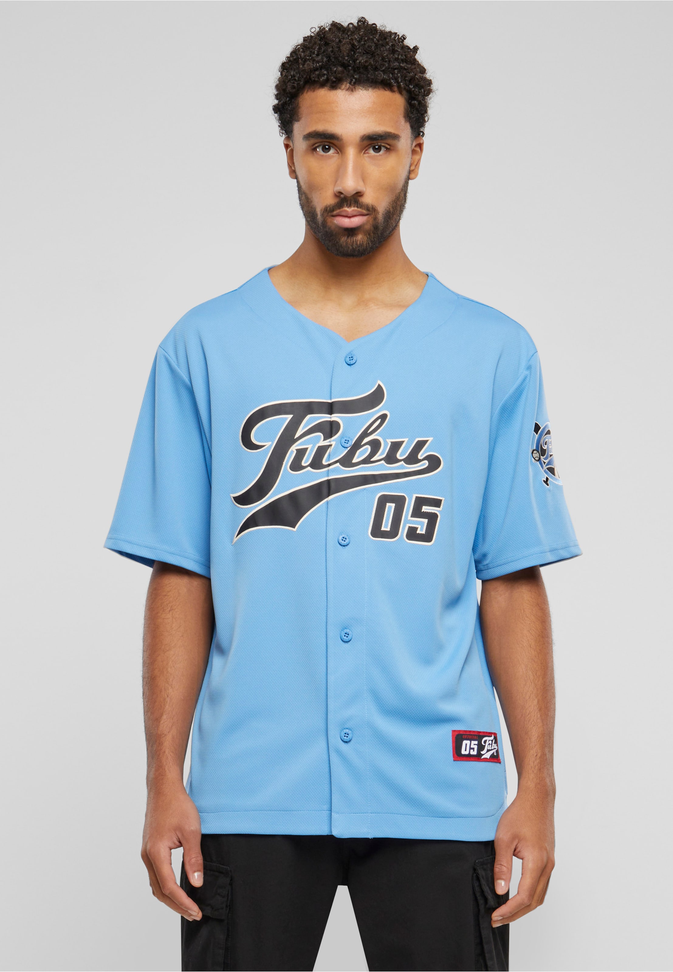 FM241-007-3 Fubu Varsity Baseball Jersey