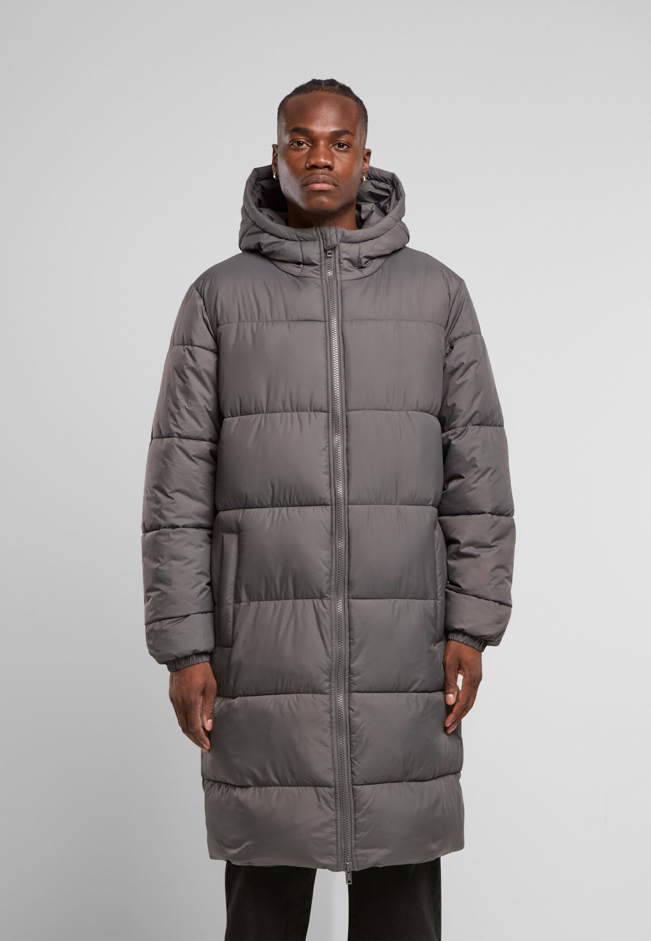 Urban Classics Mens Long Puffer Coat